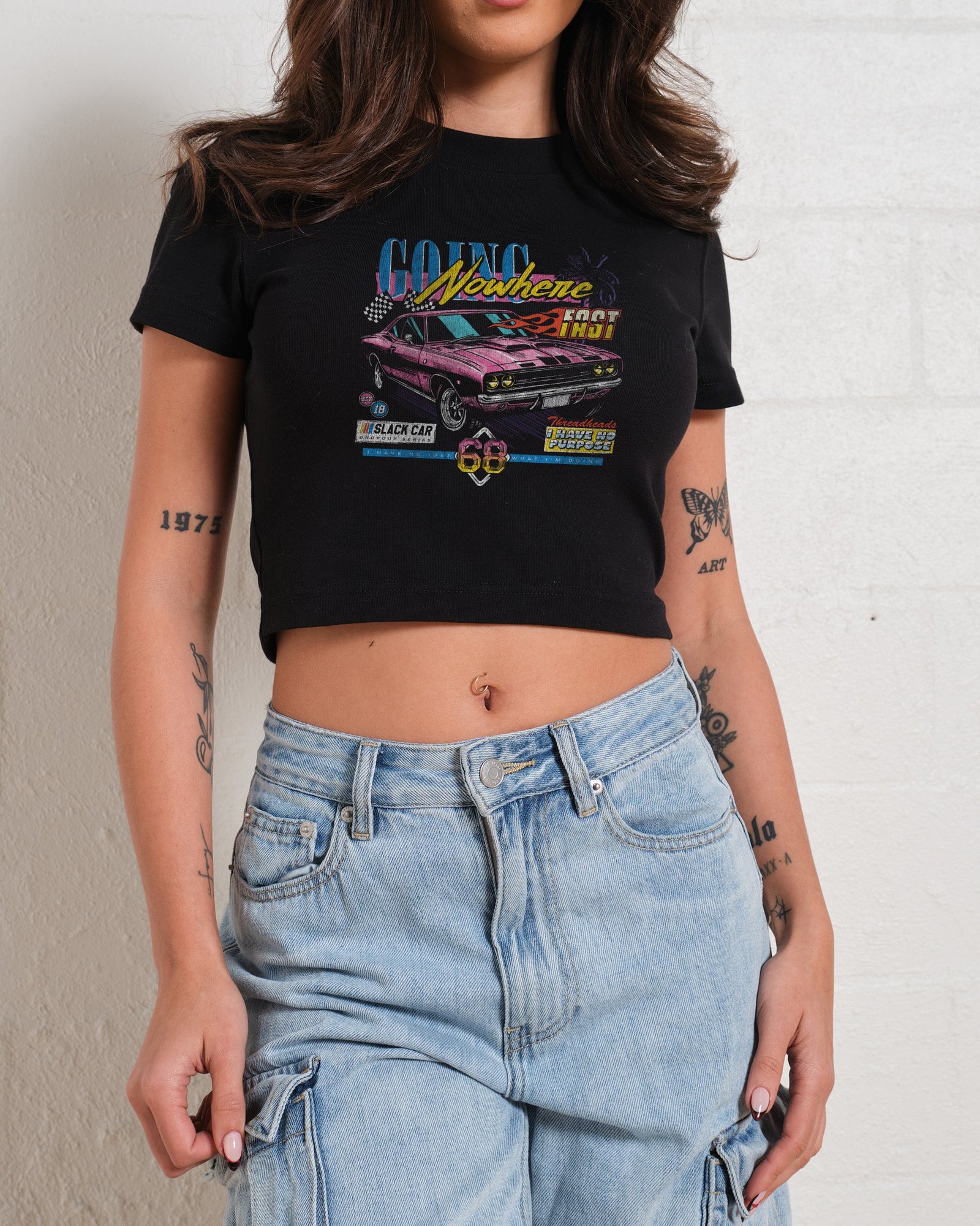 Alternative view of Going Nowhere Fast Baby Tee