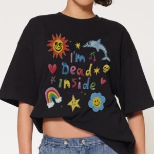 I’m Dead Inside Oversized Tee - Image 7