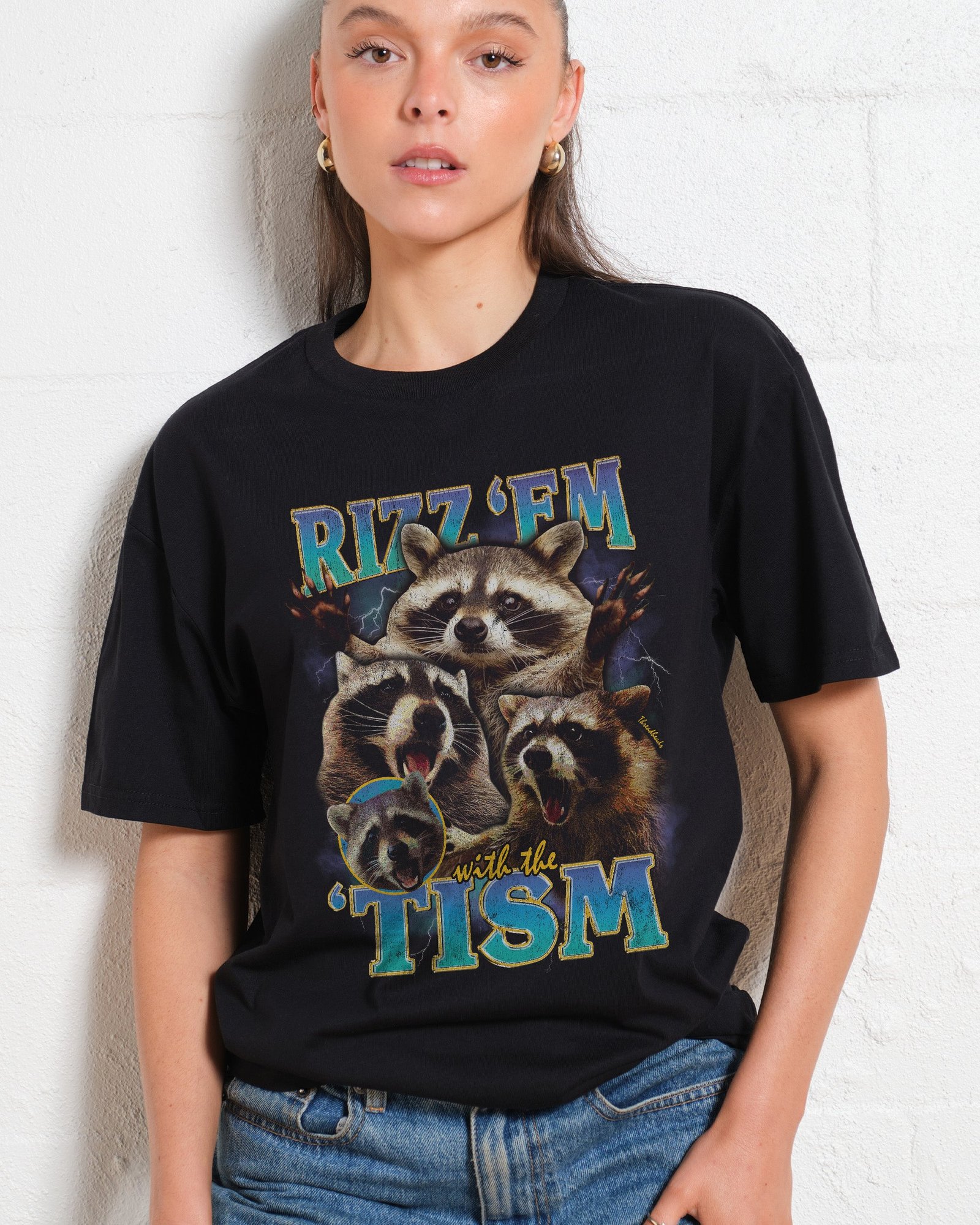 Alternative view of Rizz 'Em With the 'Tism T-Shirt