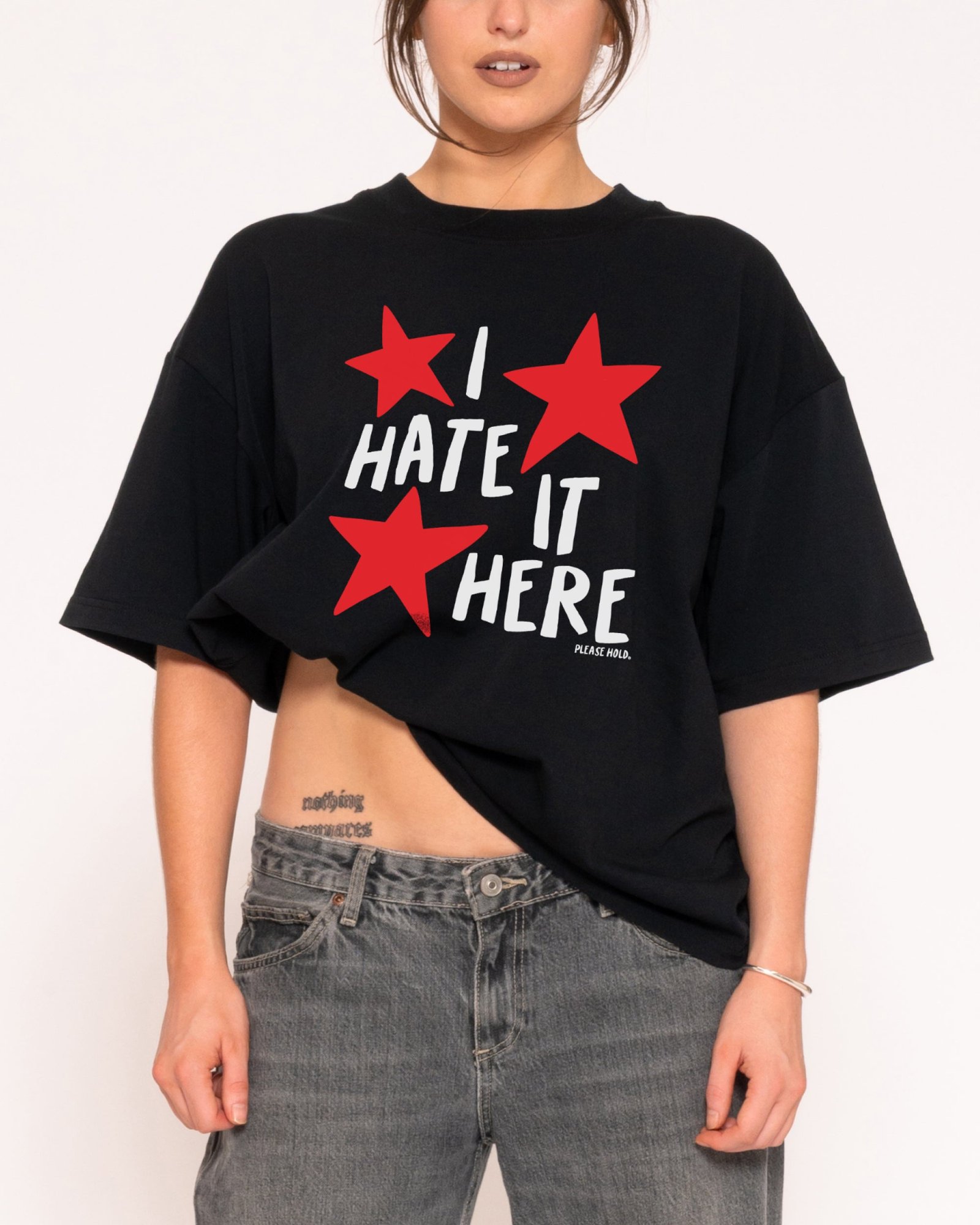 I Hate It Here Boxy Tee