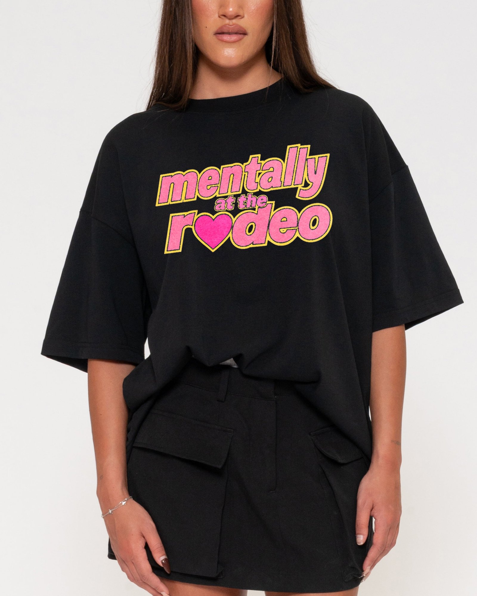 Mentally At The Rodeo Boxy Tee