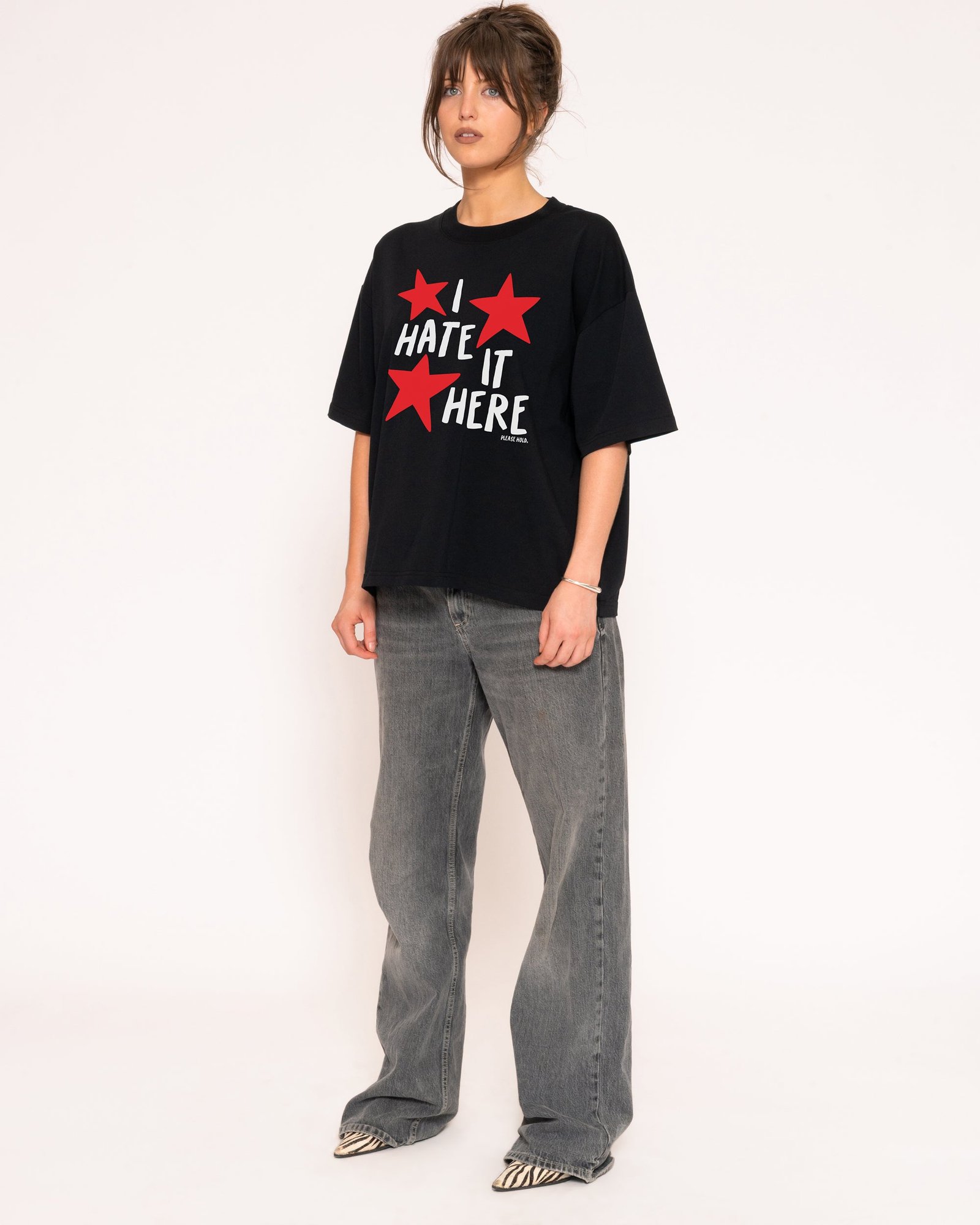 Alternative view of I Hate It Here Boxy Tee