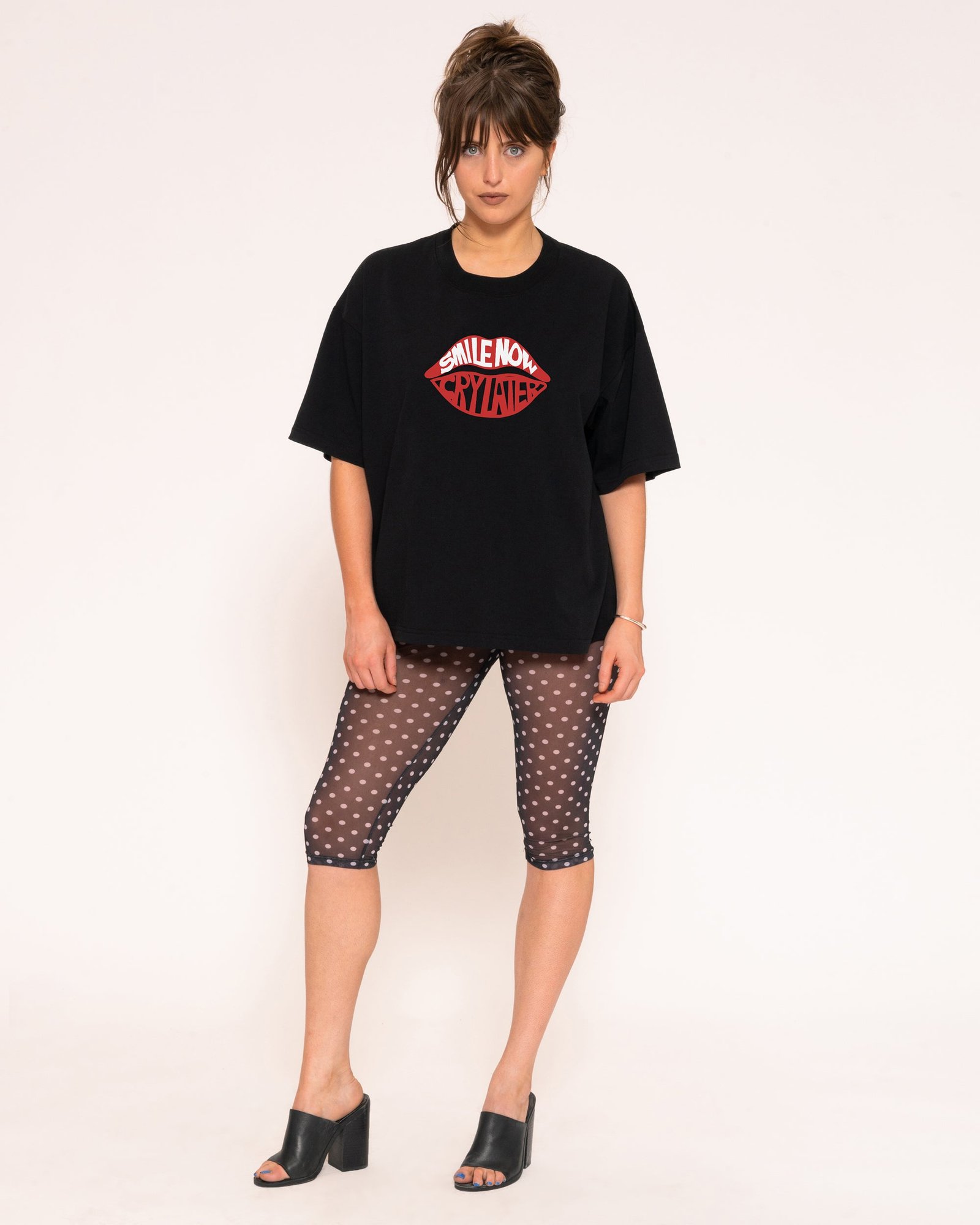 Smile Now, Cry Later Boxy Tee - Image 4