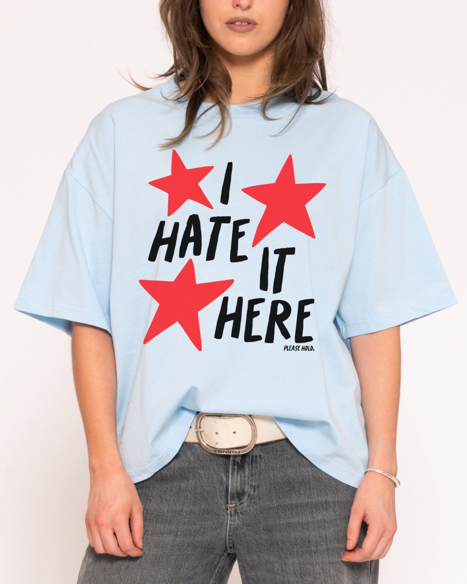 I Hate It Here Boxy Tee - Image 7