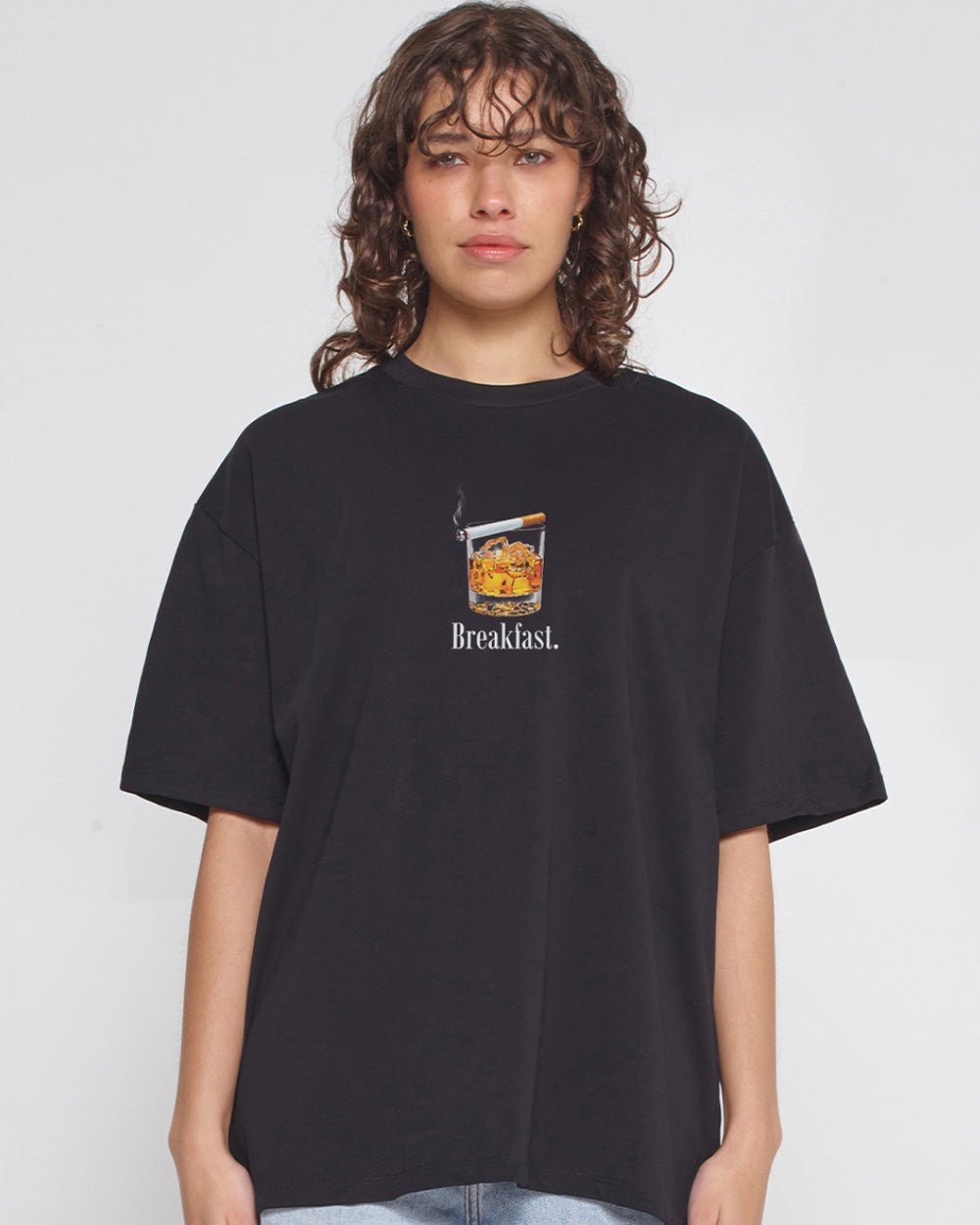 Alternative view of Breakfast Oversized Tee