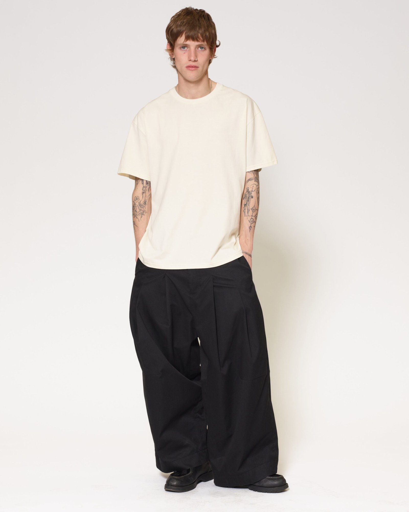 Alternative view of Classic Tee 3-Pack: Black, Natural & White