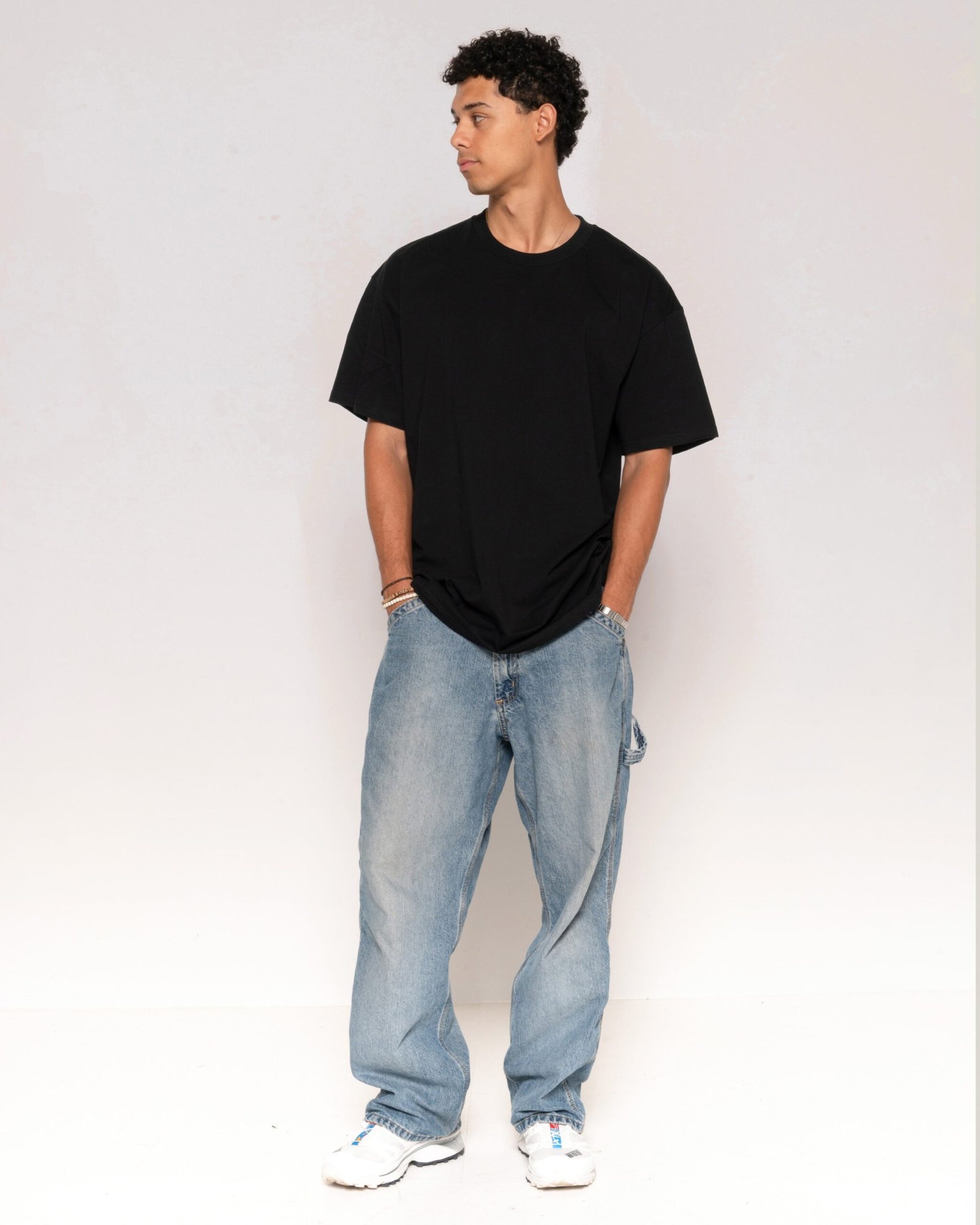 Alternative view of Classic Tee 5-Pack: Black