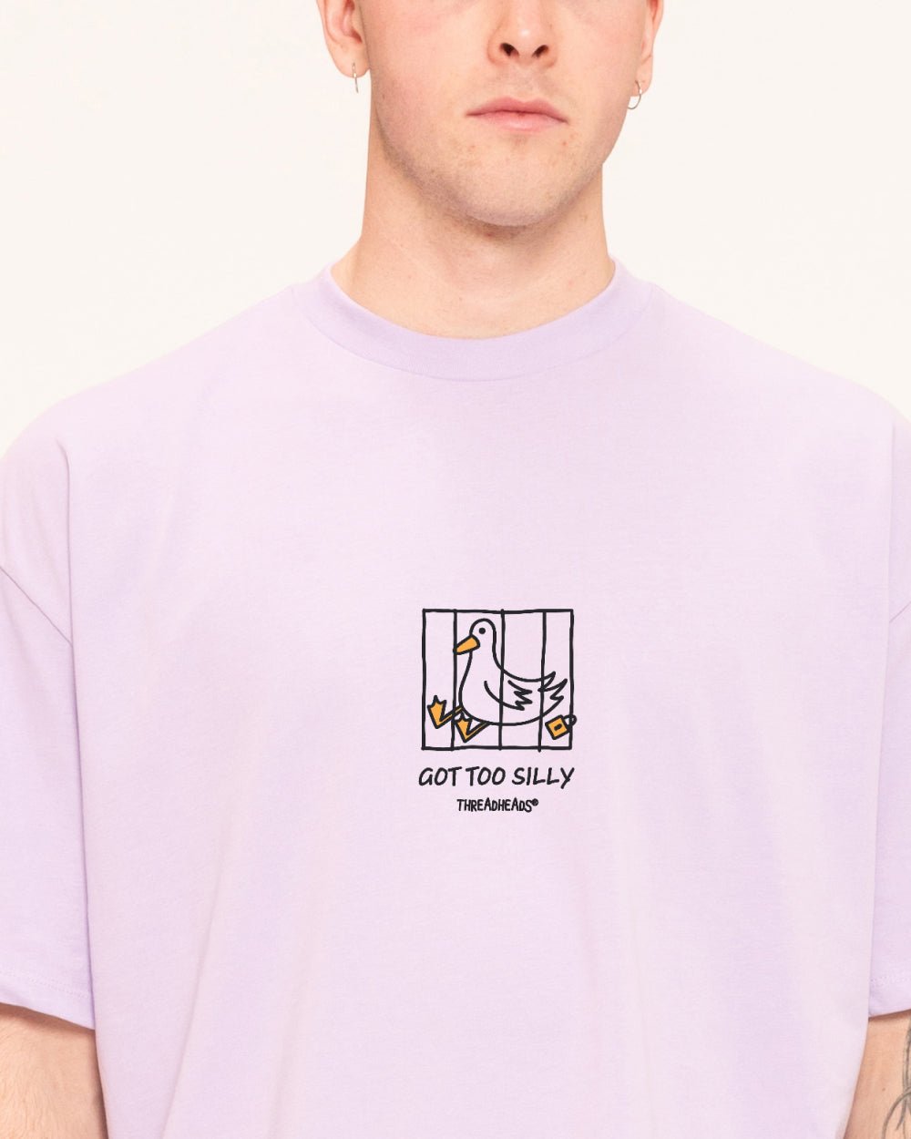 Alternative view of Got too Silly Oversized Tee
