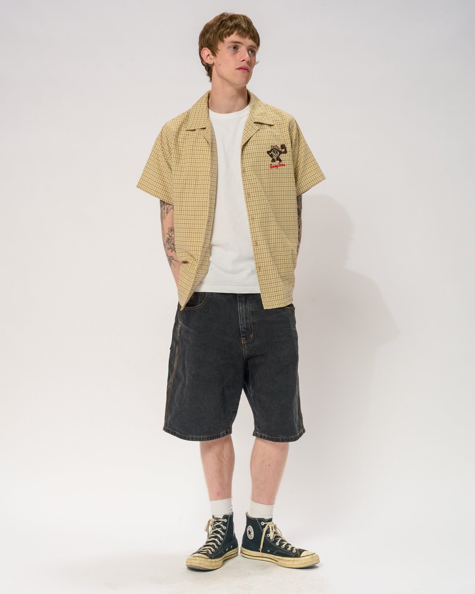 Rootin Tootin Taz Button Down T-Shirt - Image 4