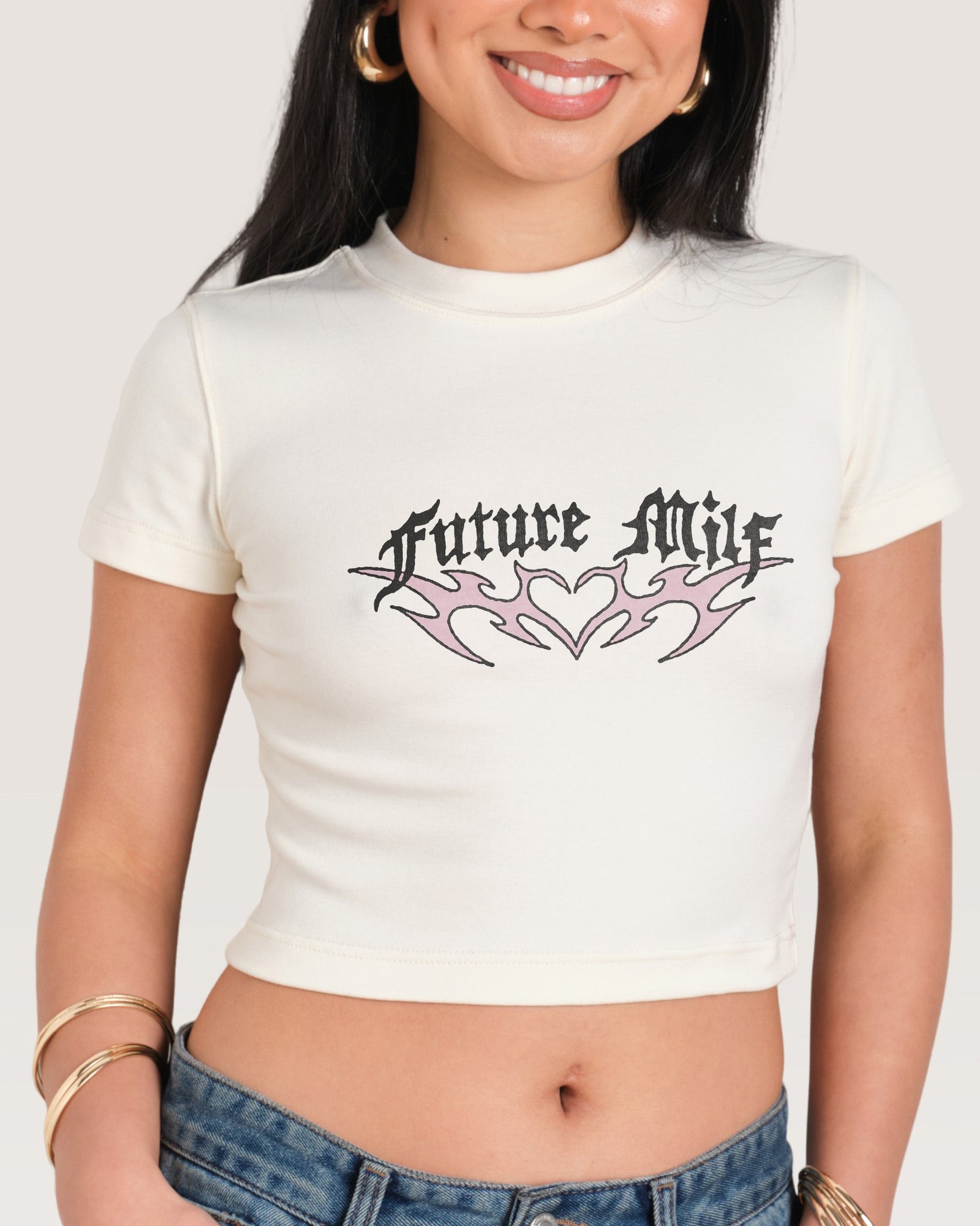 Alternative view of Future Milf Baby Tee
