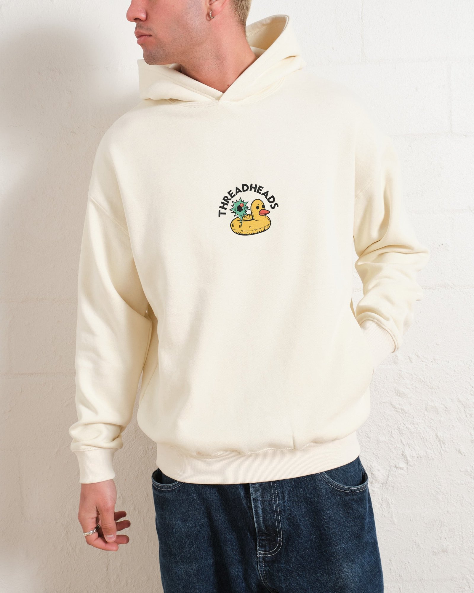 Alternative view of Another Fine Day Front and Back Hoodie
