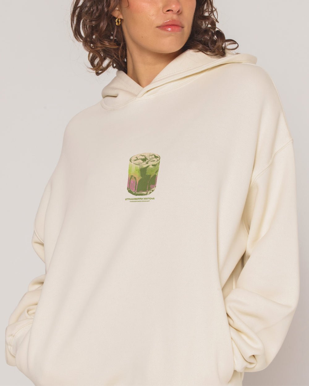 Strawberry Matcha Hoodie - Image 4