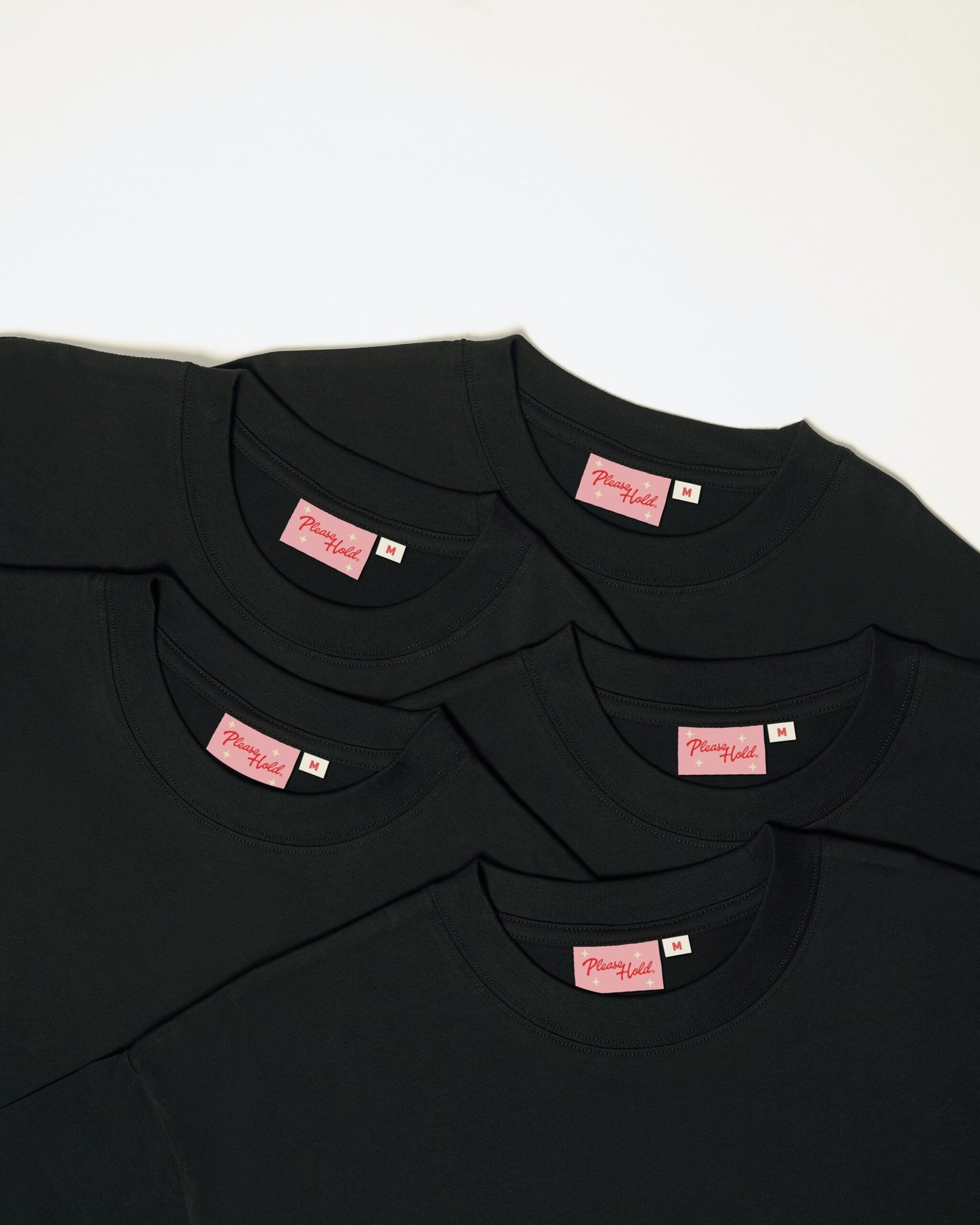 Boxy Tee 5-Pack: Black - Image 7