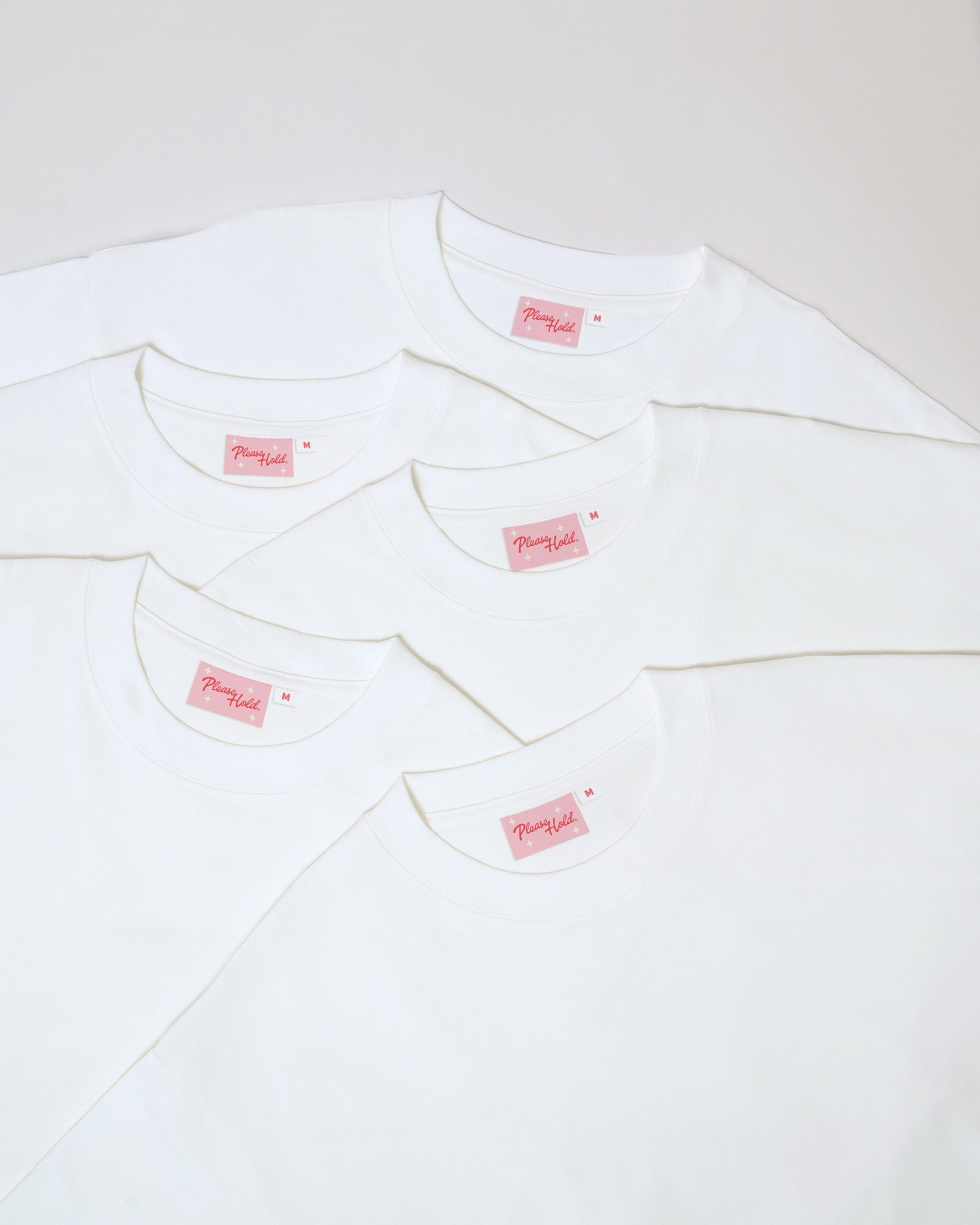 Boxy Tee 5-Pack: White - Image 3