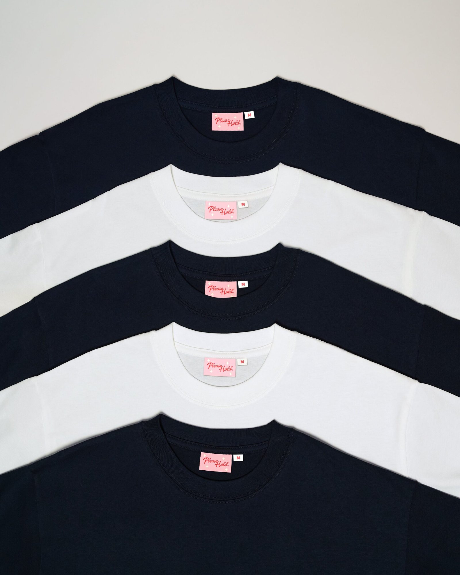 Boxy Tee 5-Pack: Black, White - Image 7