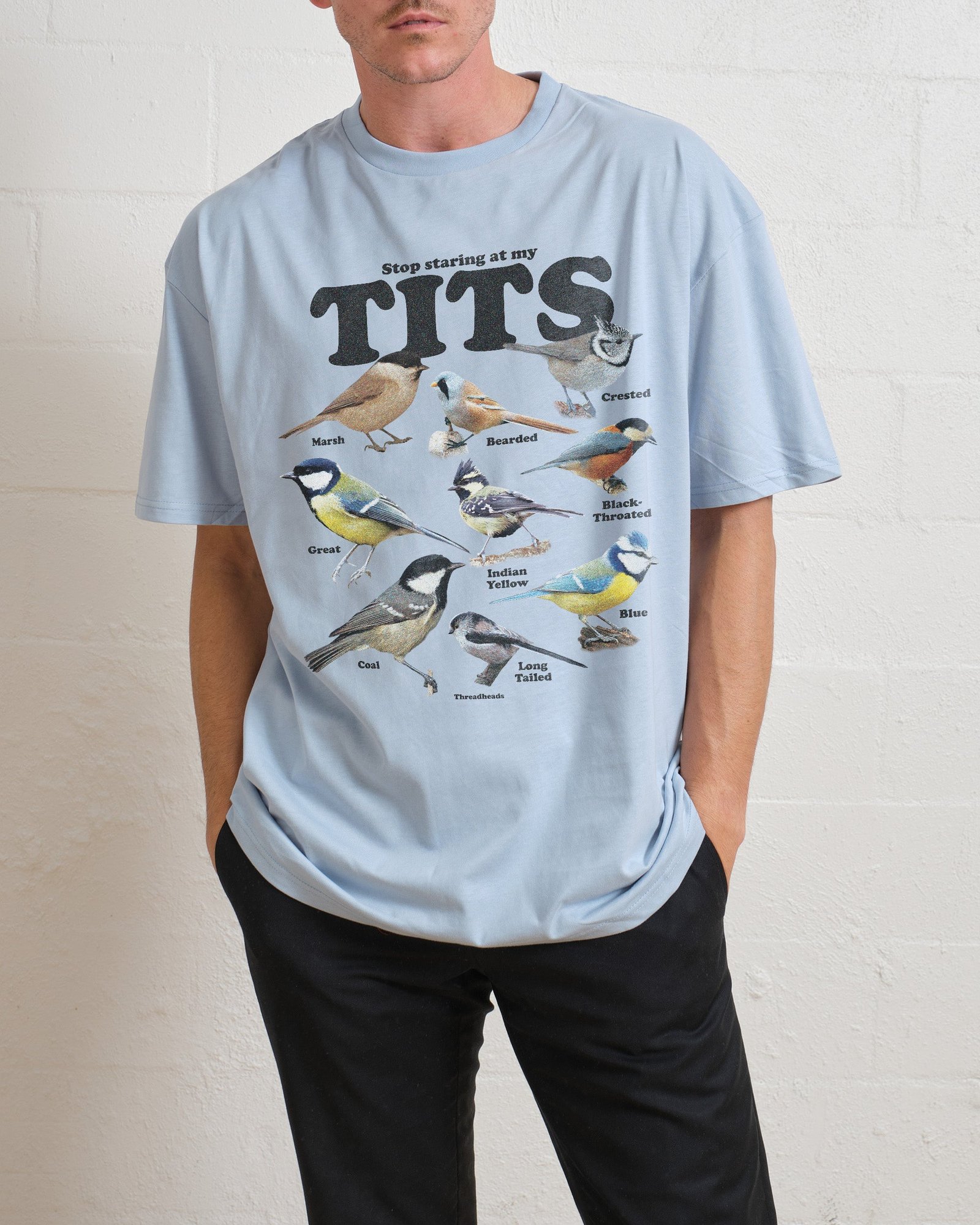 Stop Staring At My Tits T-Shirt - Image 5