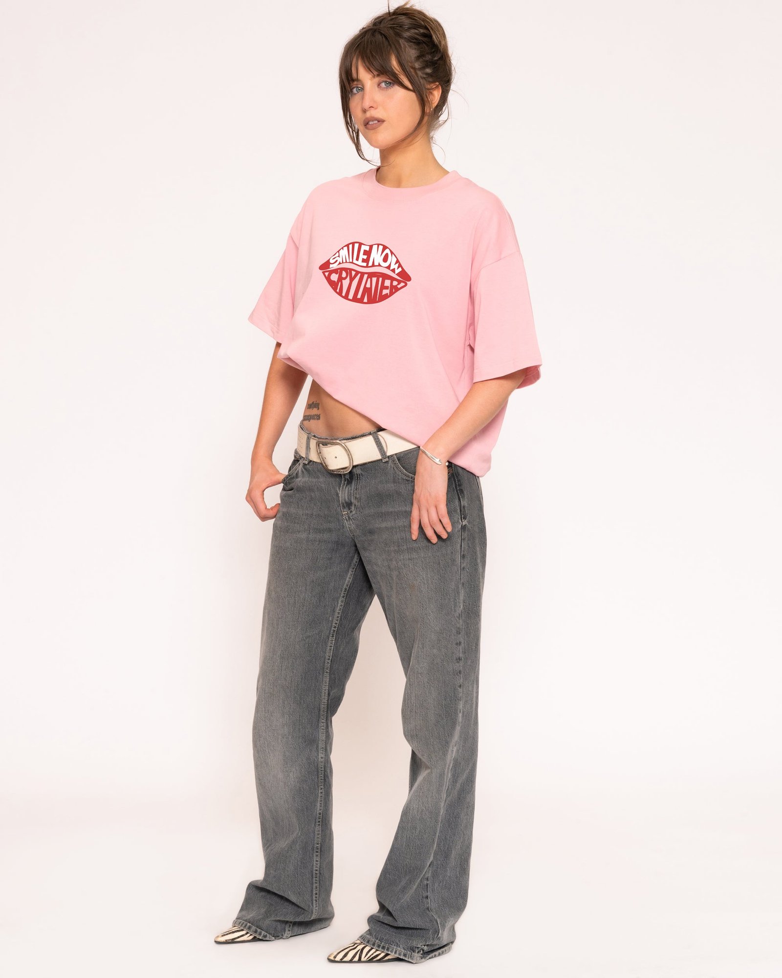 Alternative view of Smile Now, Cry Later Boxy Tee