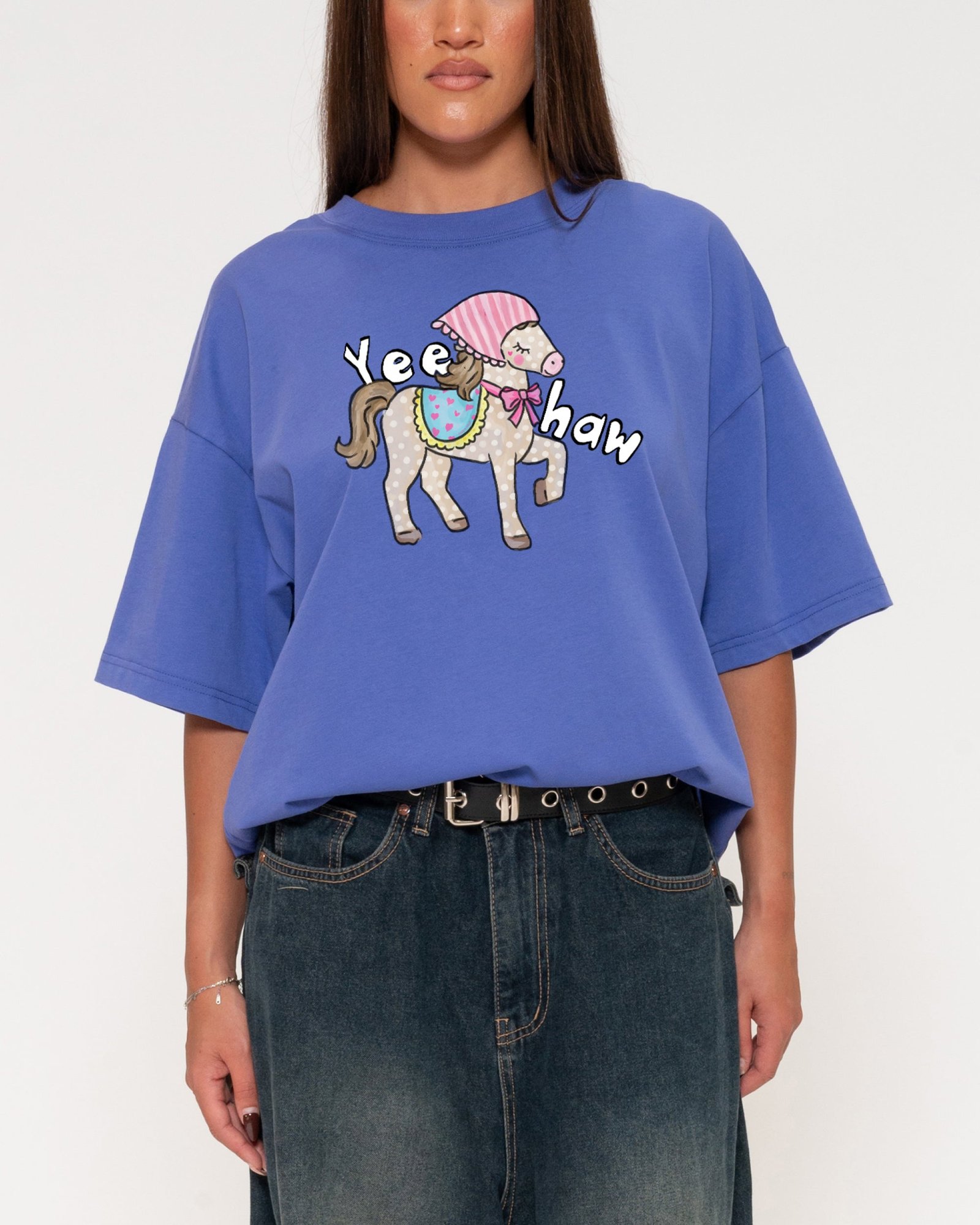 Yeehaw Boxy Tee