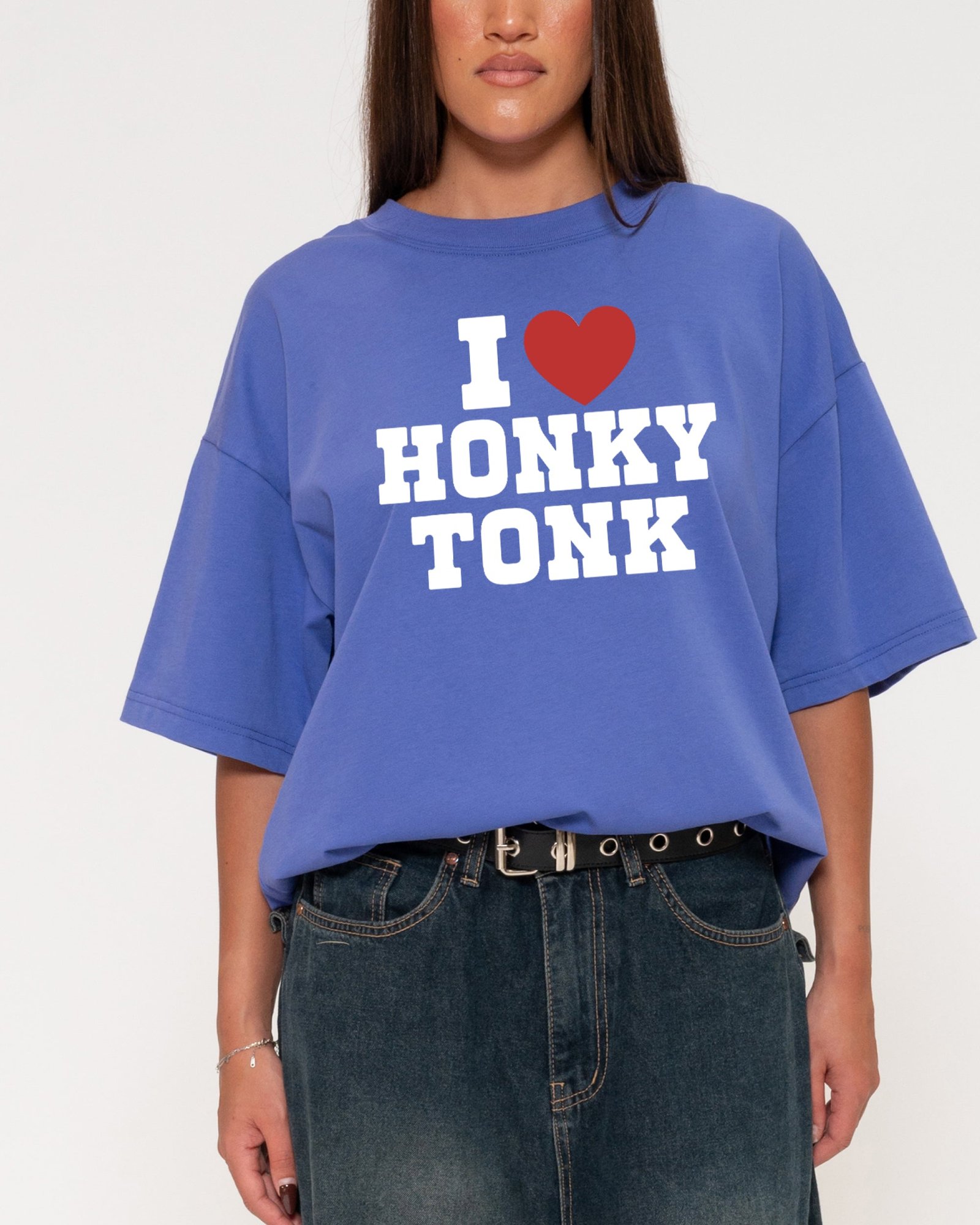 I Love Honky Tonk Boxy Tee