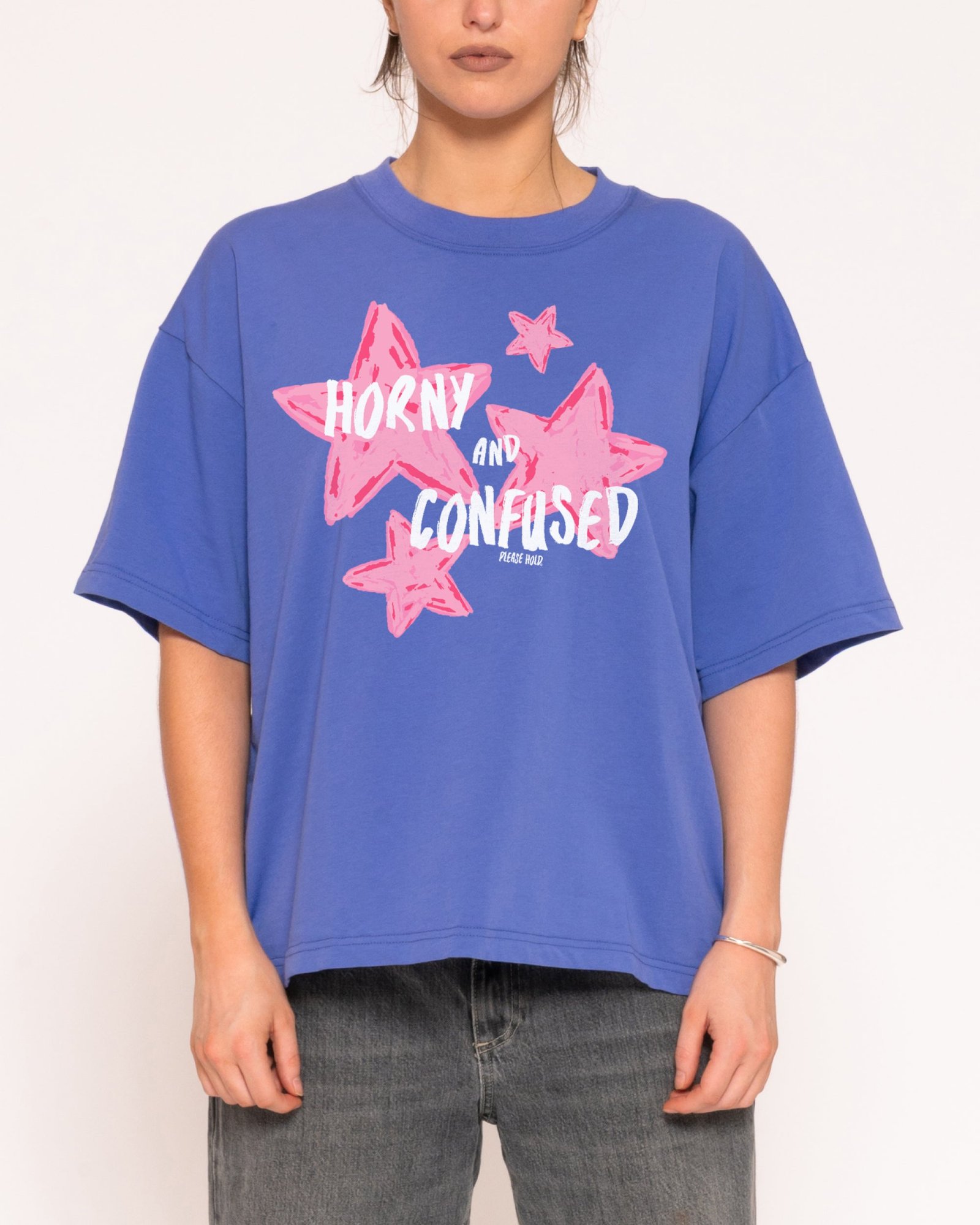 Horny & Confused Boxy Tee - Image 3