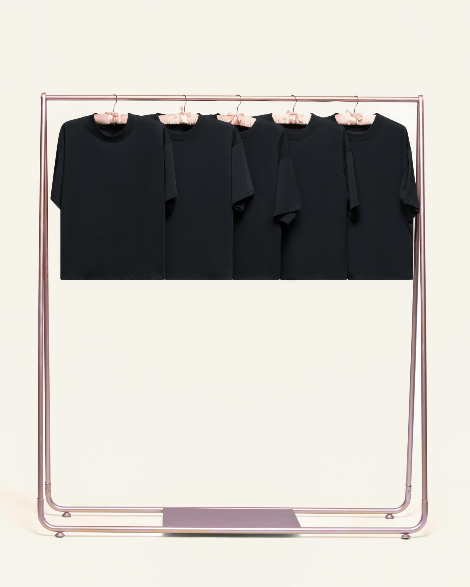 Boxy Tee 5-Pack: Black