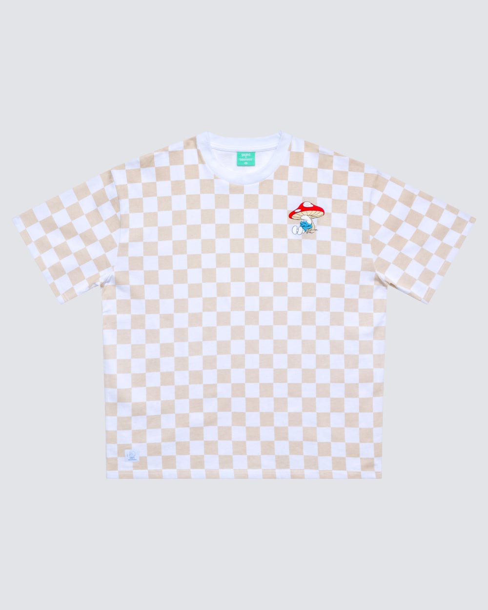 Smurf Check Oversized Tee
