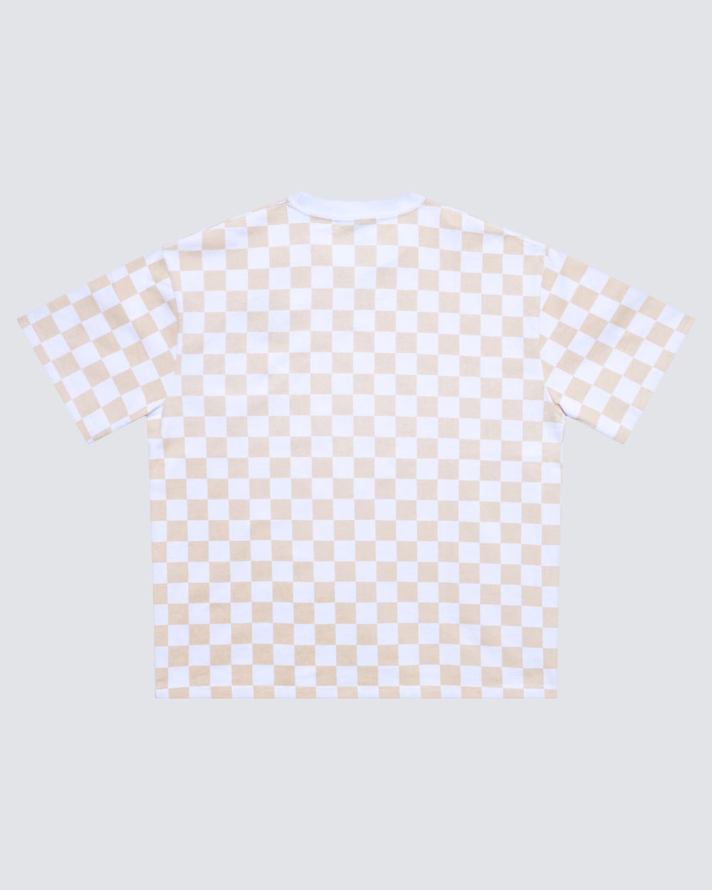 Alternative view of Smurf Check Oversized Tee