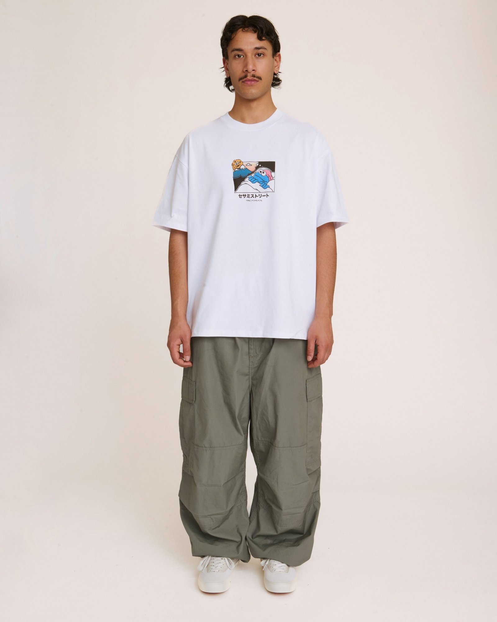 Cookie Monster Fuji Dreaming Oversized Tee - Image 3