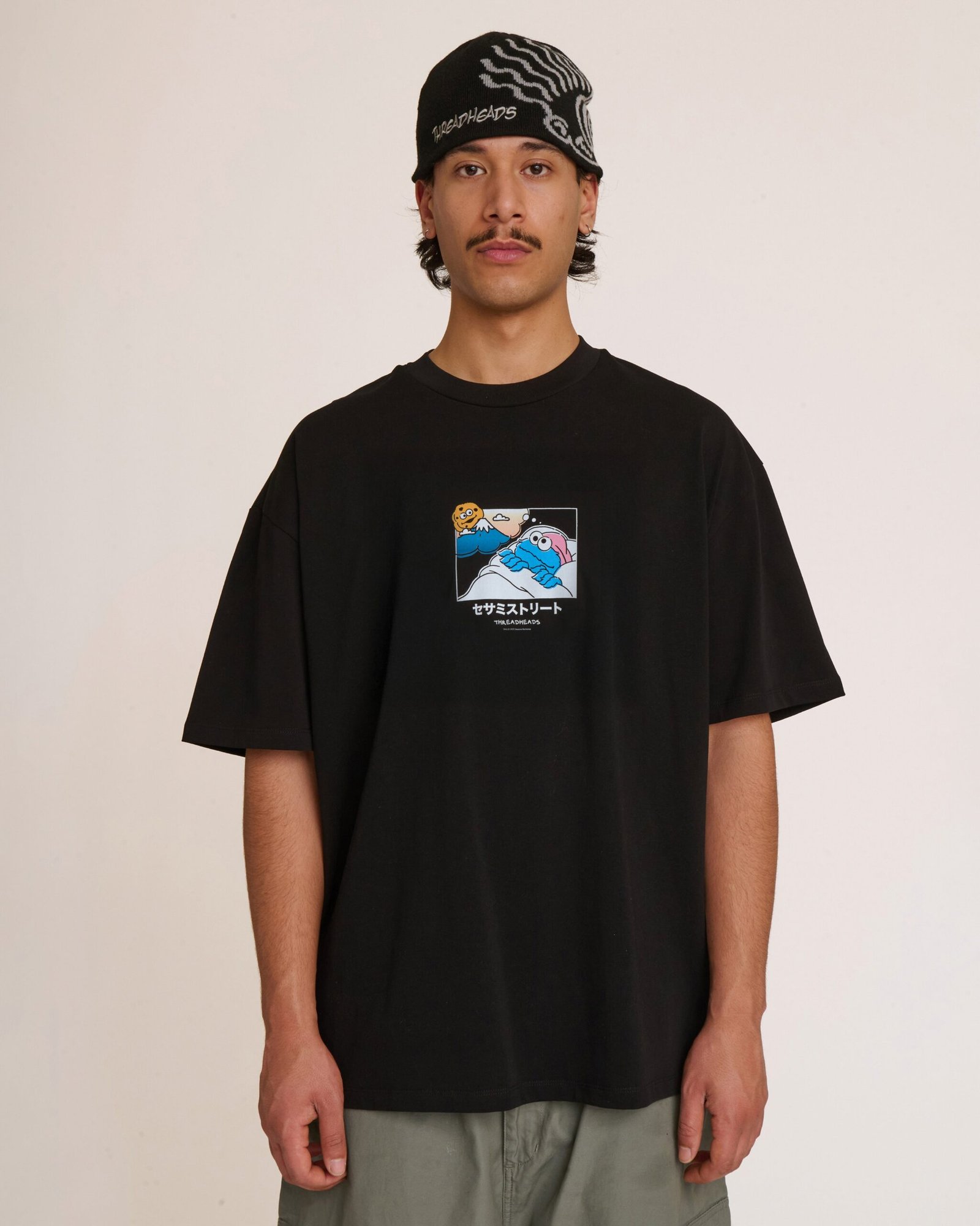 Cookie Monster Fuji Dreaming Oversized Tee - Image 12