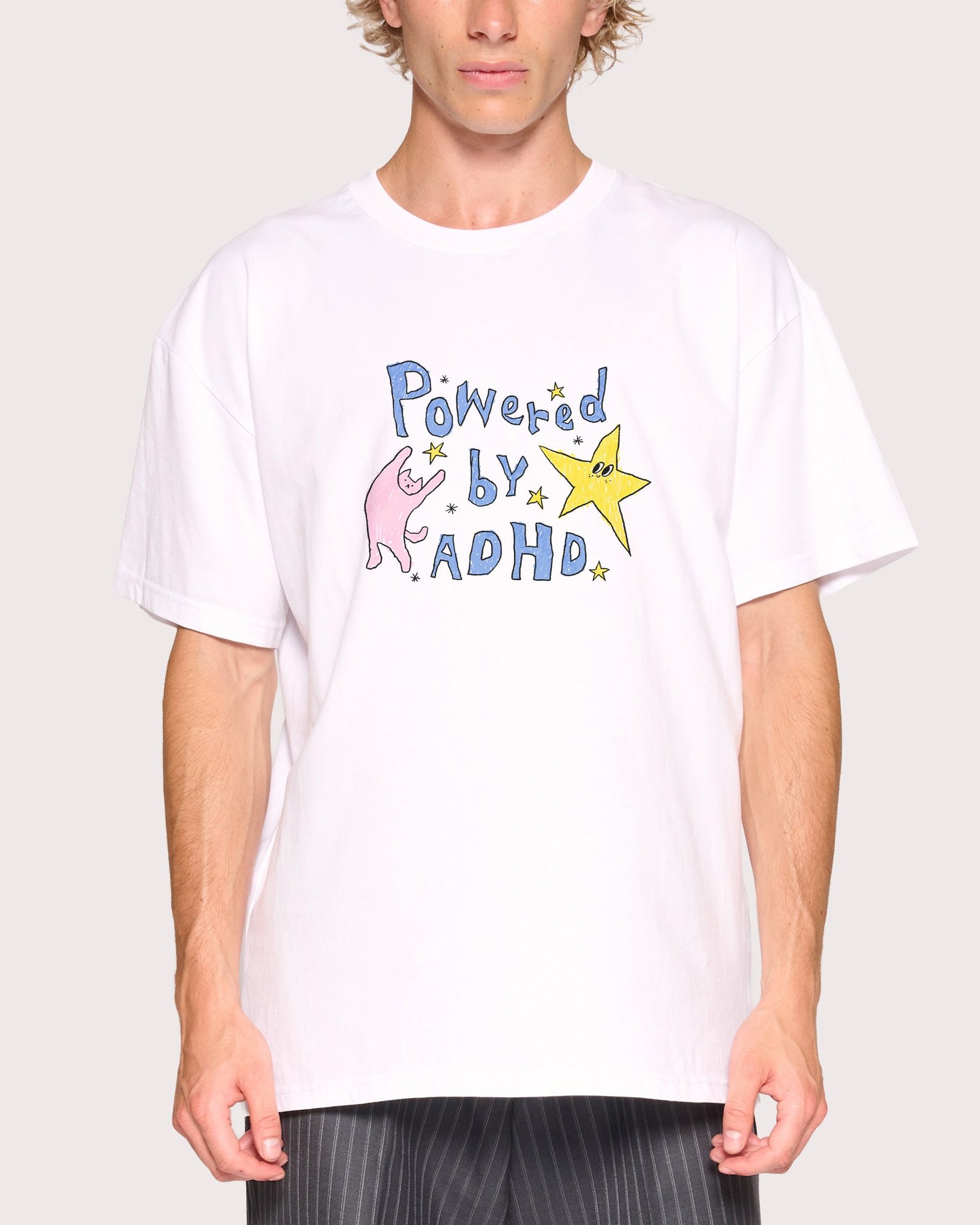 Powered by ADHD T-Shirt - Image 5