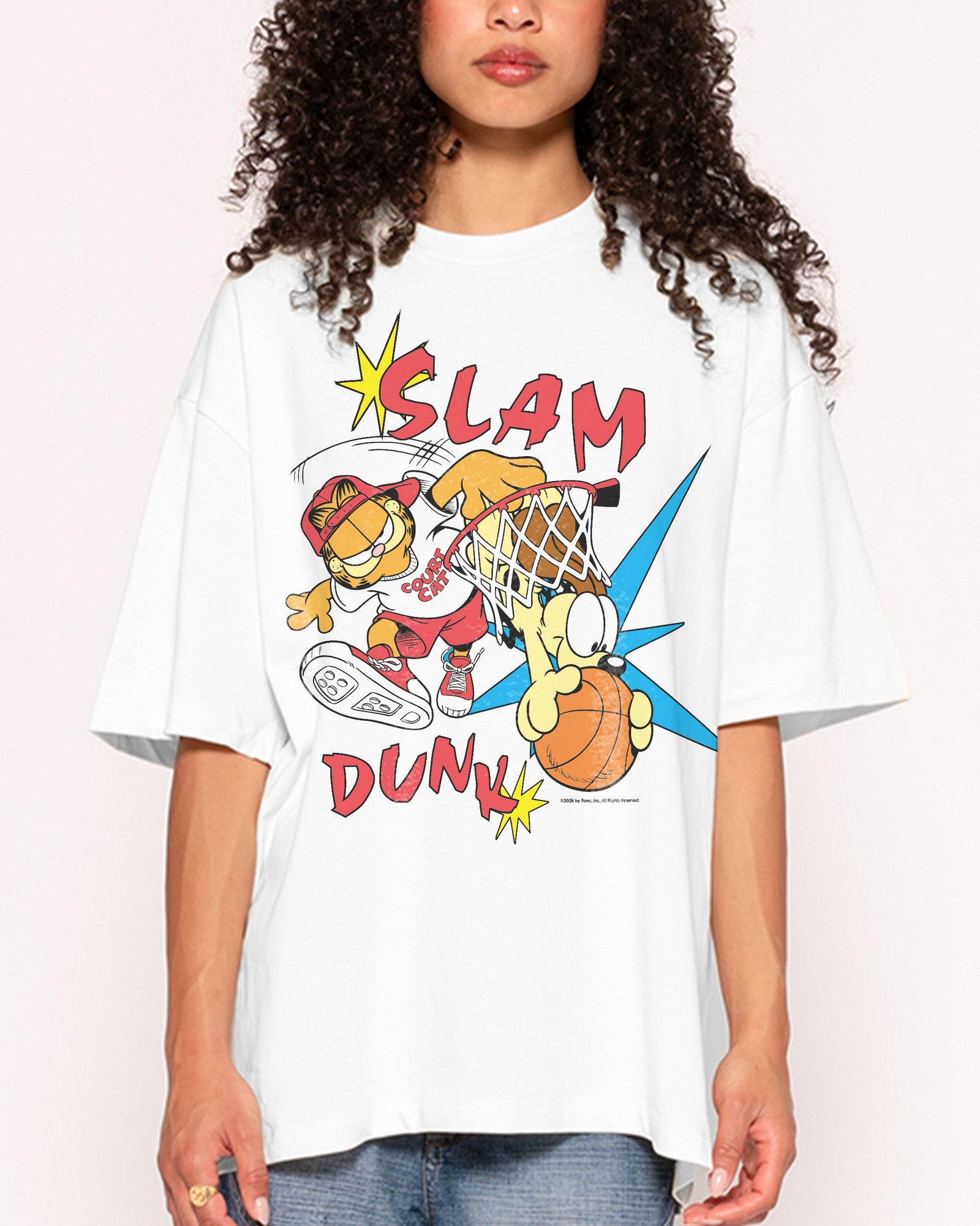 Alternative view of Slam Dunk Oversized Tee