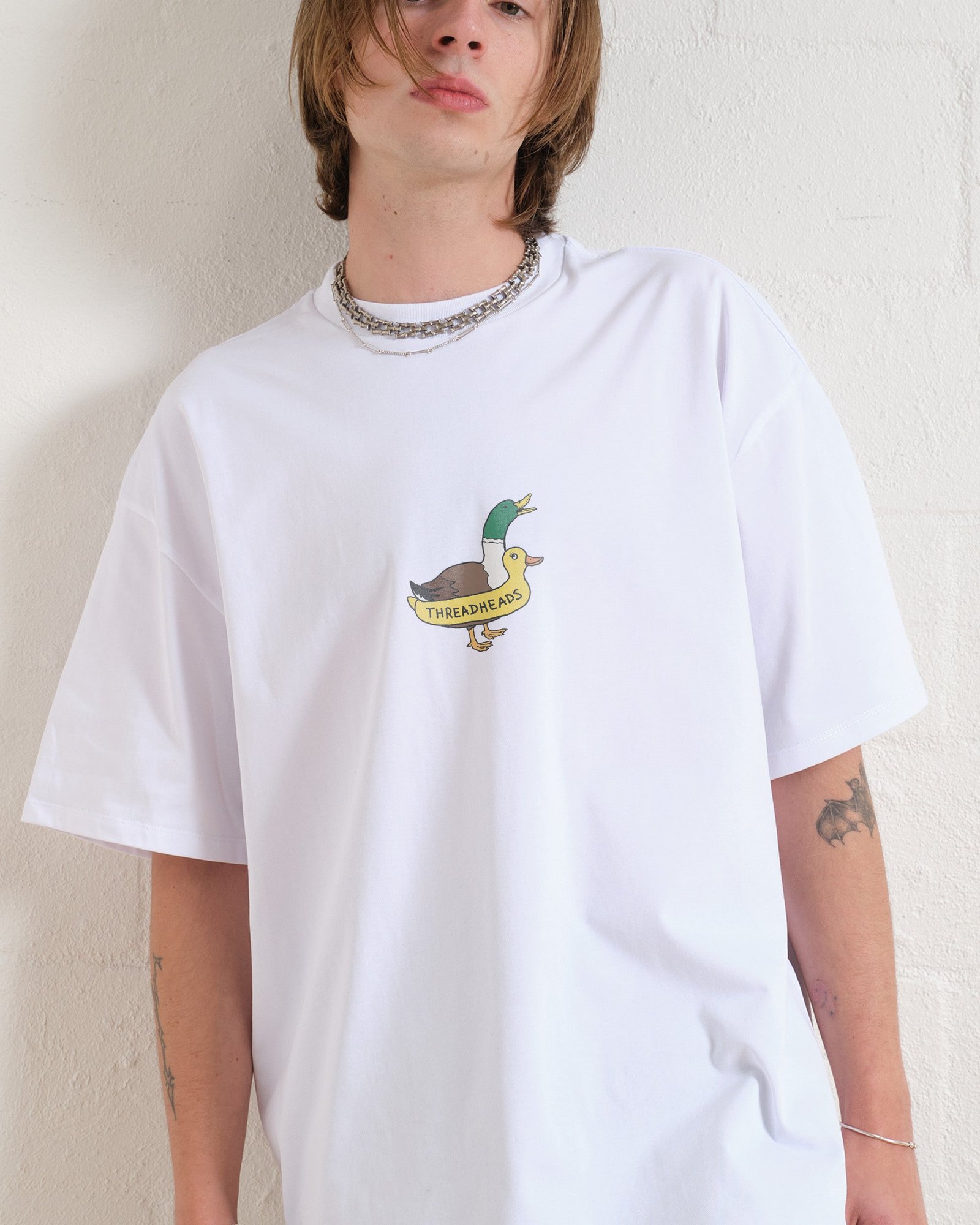 Alternative view of Duck Floatie Oversized Tee