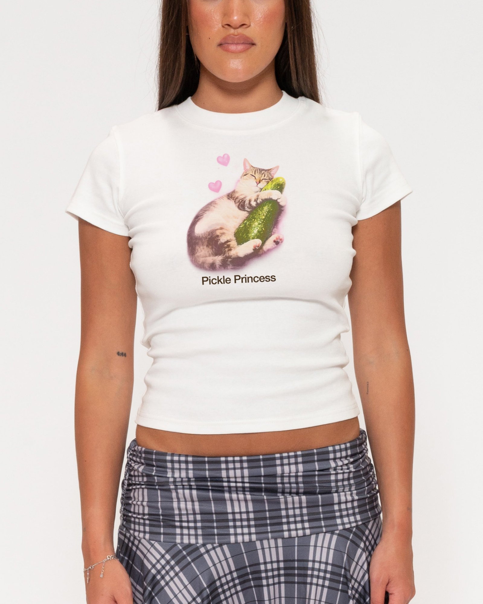 Pickle Princess Longline Baby Tee