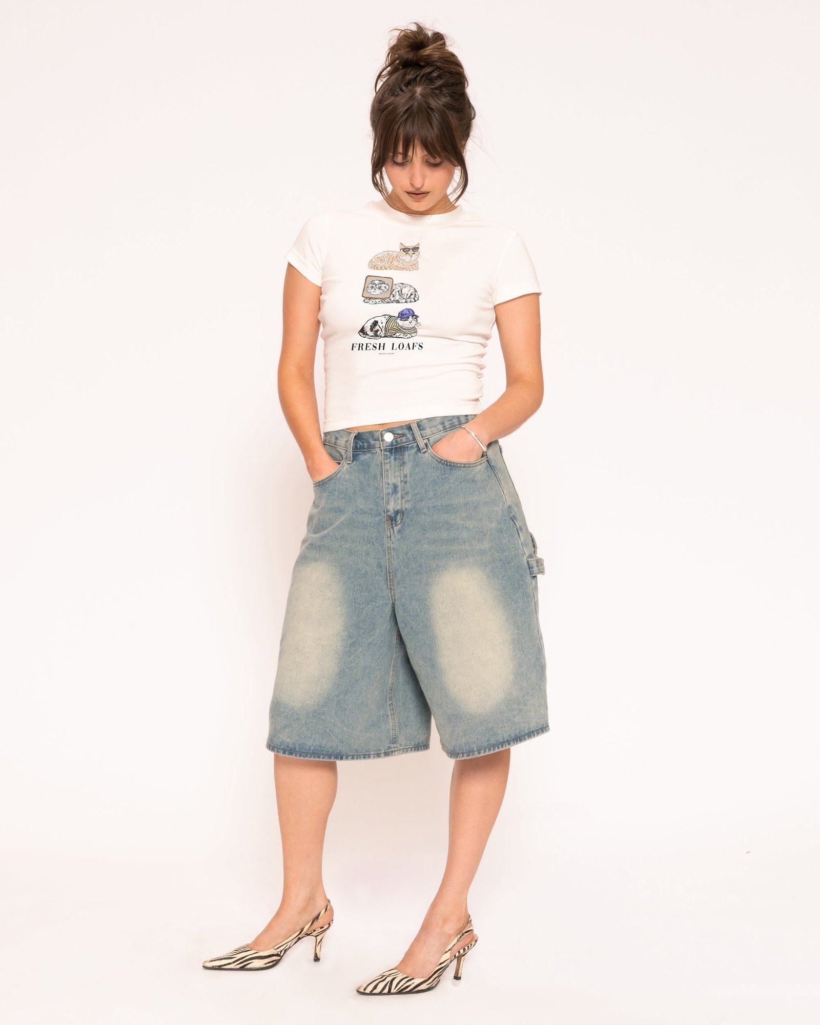 Alternative view of Fresh Loaf Group Longline Baby Tee