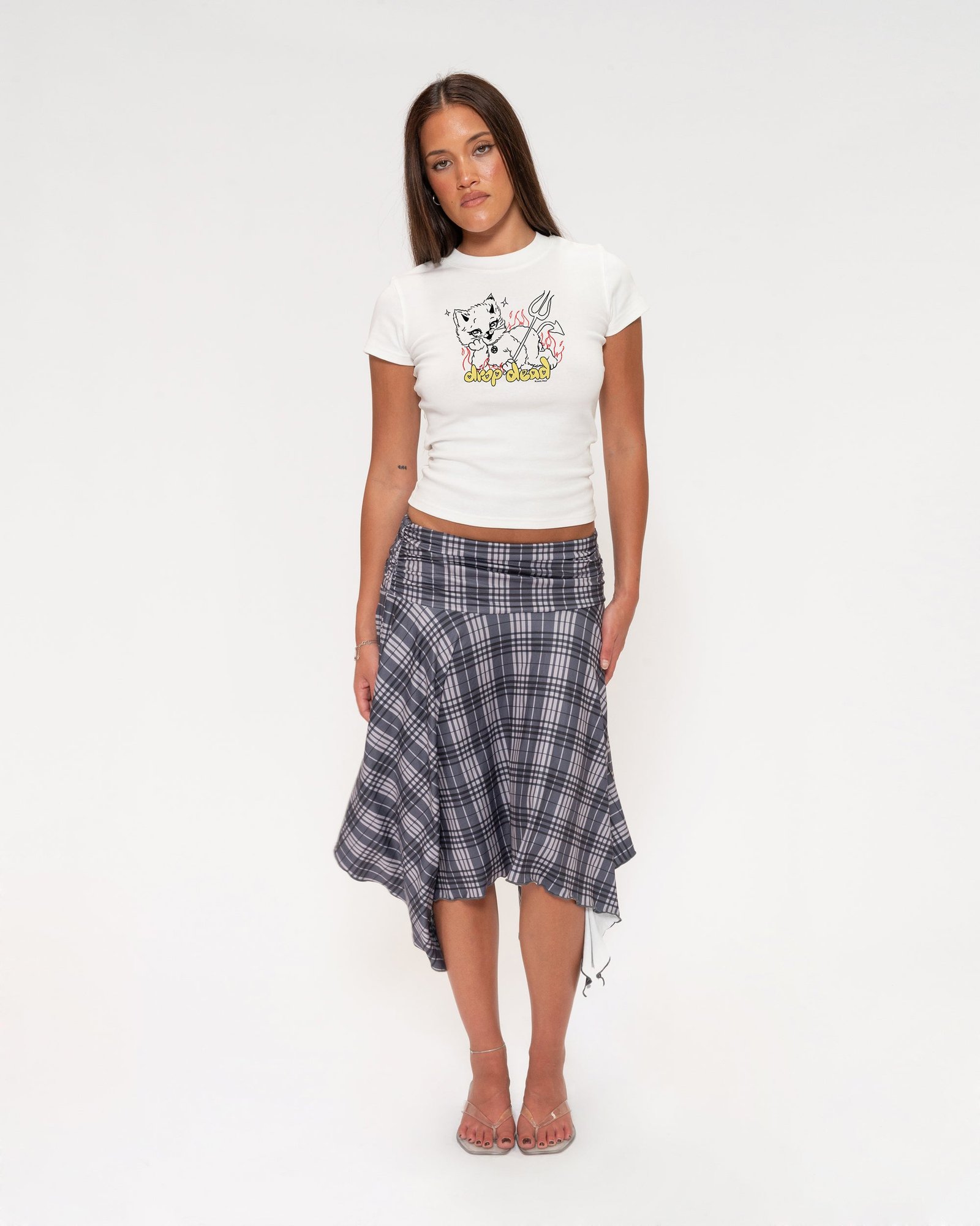 Alternative view of Drop Dead Longline Baby Tee