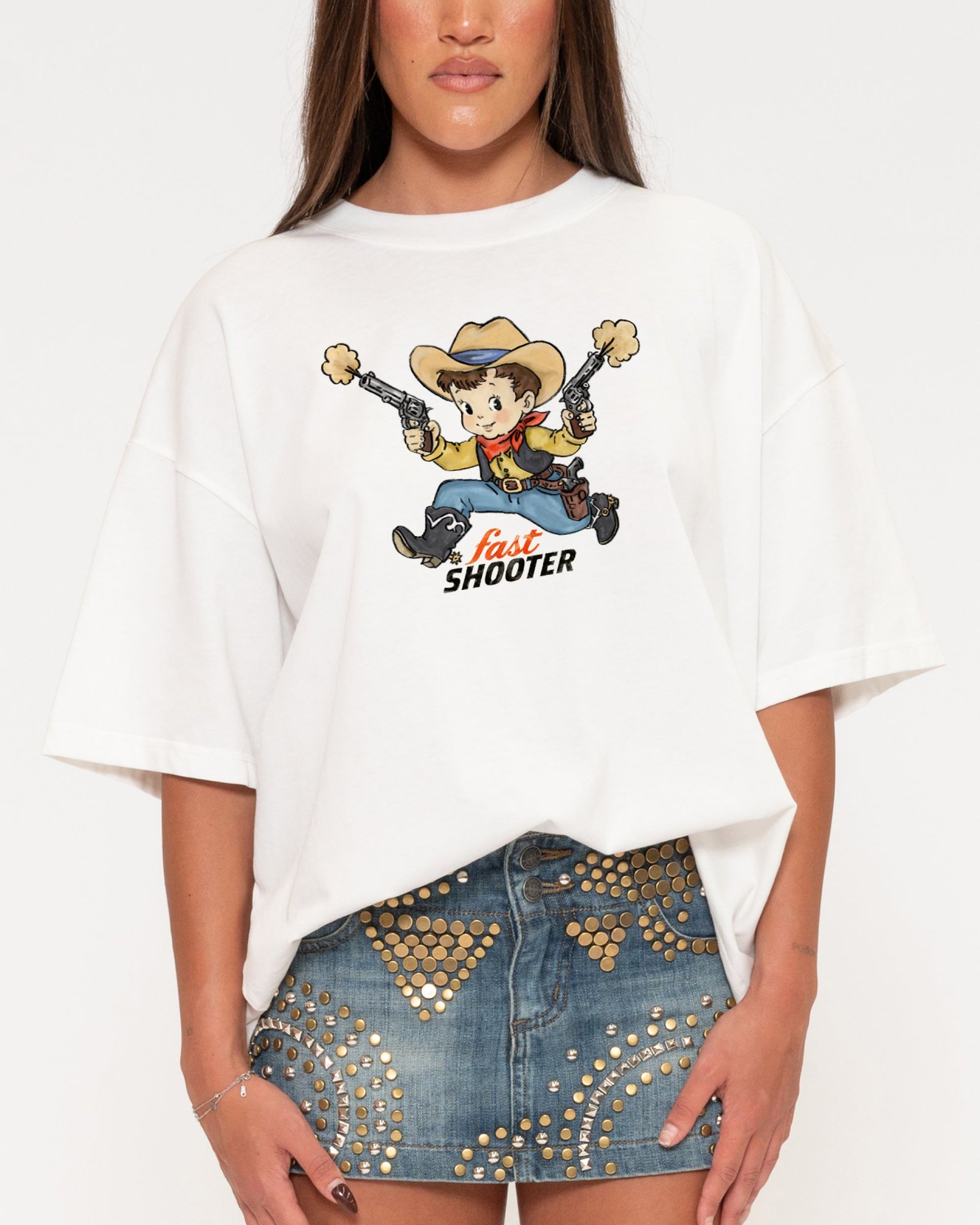 Fast Shooter Boxy Tee