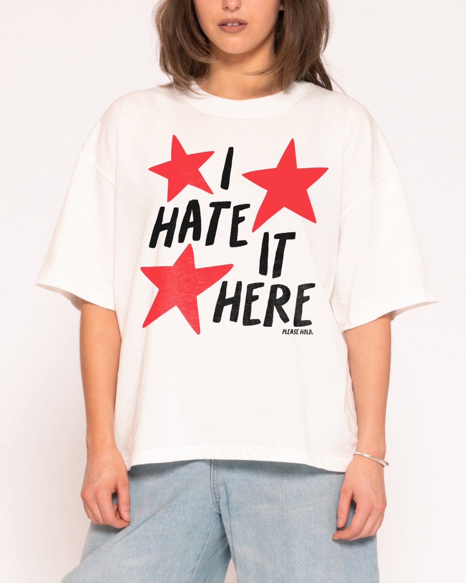 I Hate It Here Boxy Tee - Image 5
