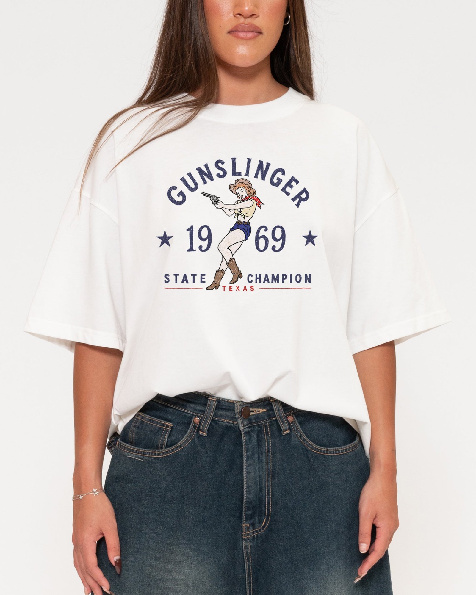 Gunslinger Boxy Tee
