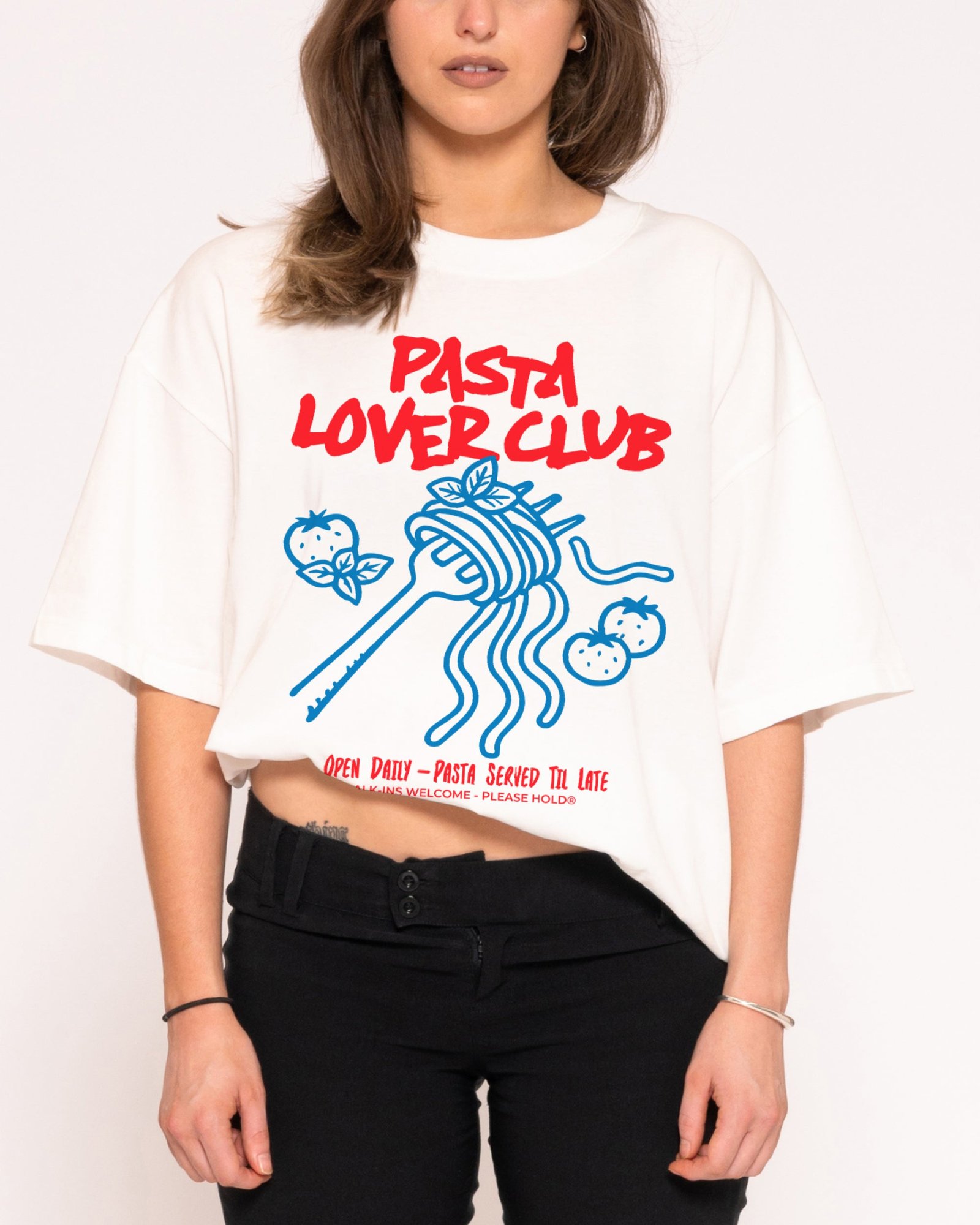 Pasta Lover Club Boxy Tee