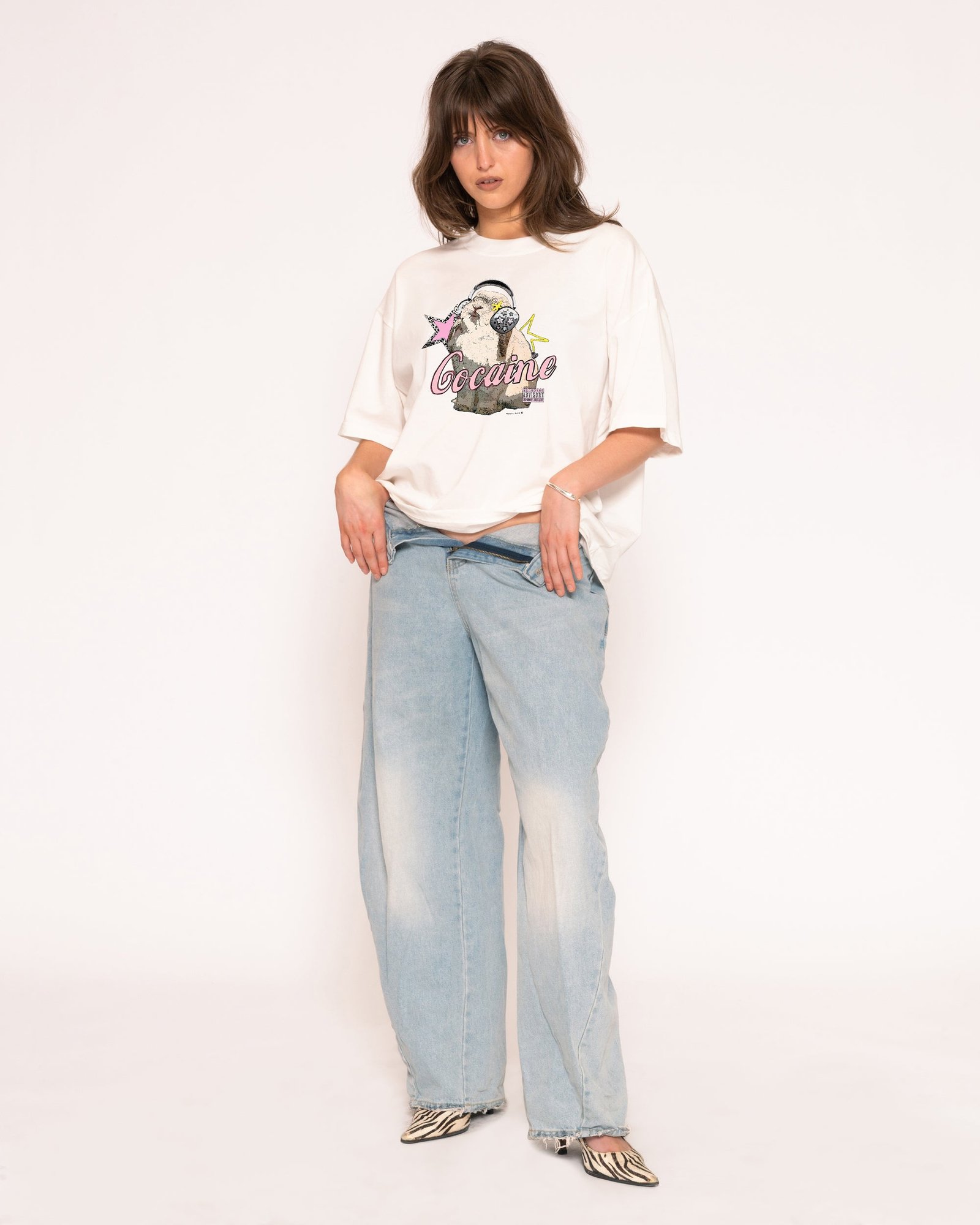 Alternative view of Euphoria Bunny Boxy Tee