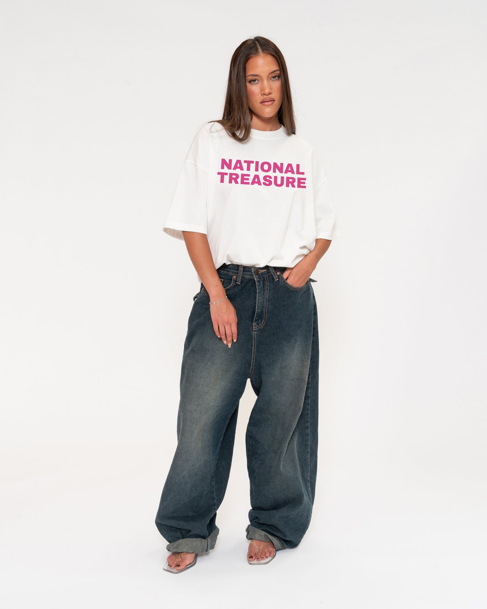Alternative view of National Treasure Boxy Tee