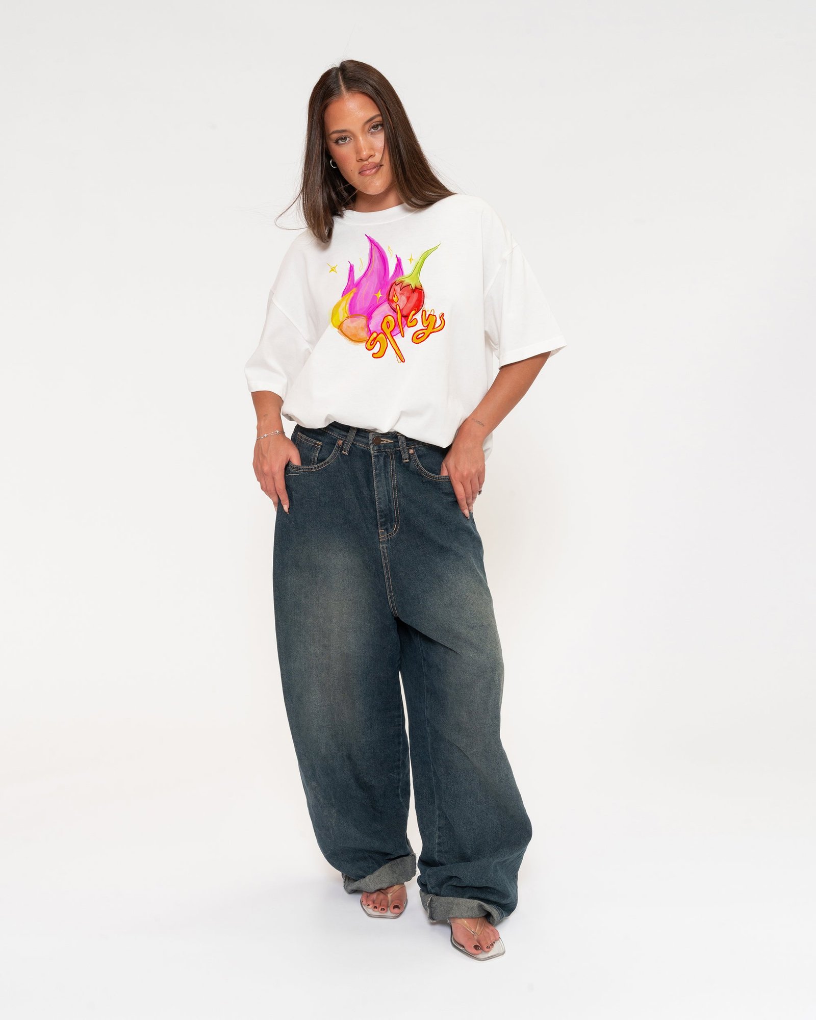 Alternative view of Spicy Boxy Tee