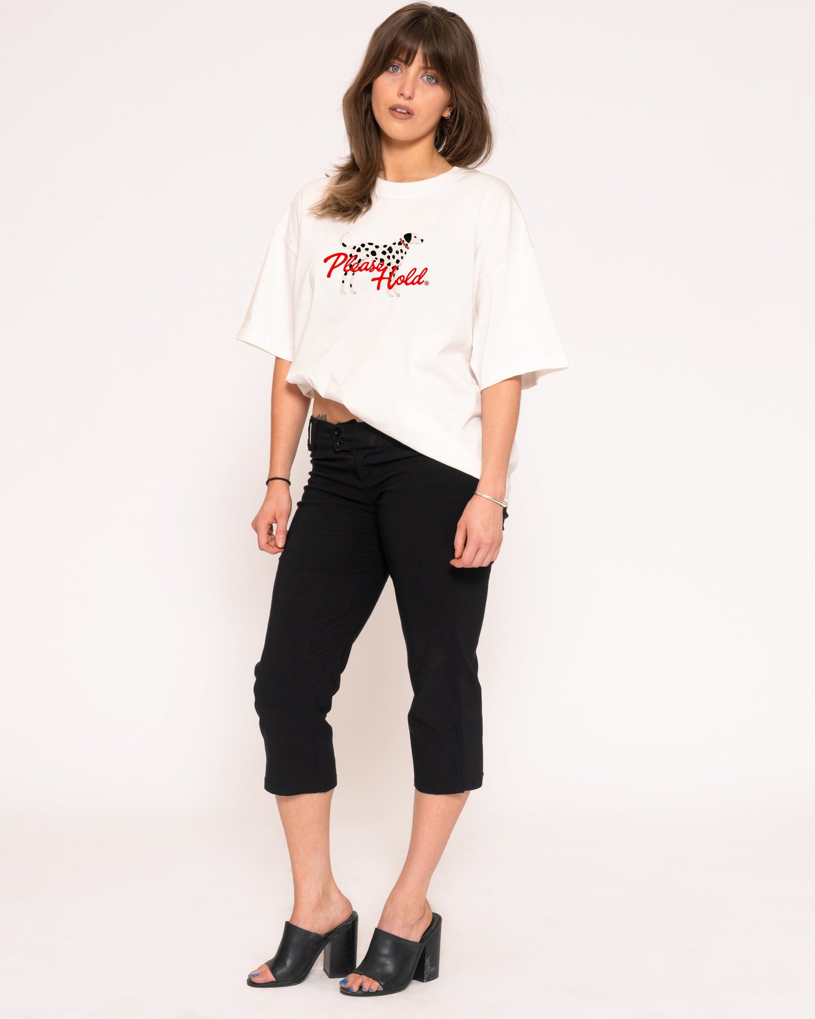 Alternative view of Dalmatian Boxy Tee