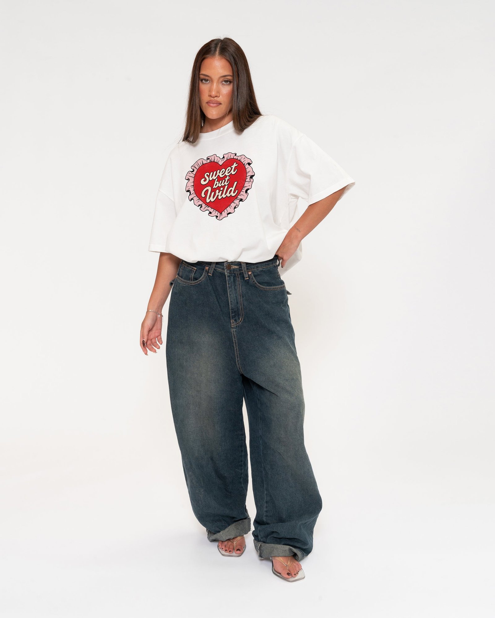 Alternative view of Sweet But Wild Boxy Tee