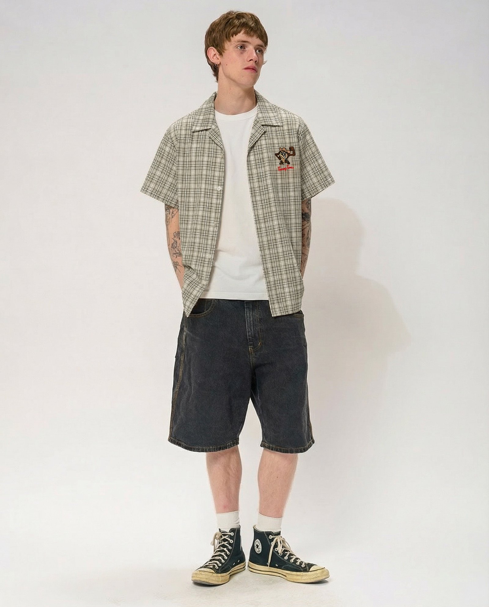 Rootin Tootin Taz Button Down T-Shirt - Image 10