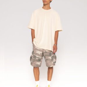 Oversized Tee 2 Pack: Natural, Brown - Image 3