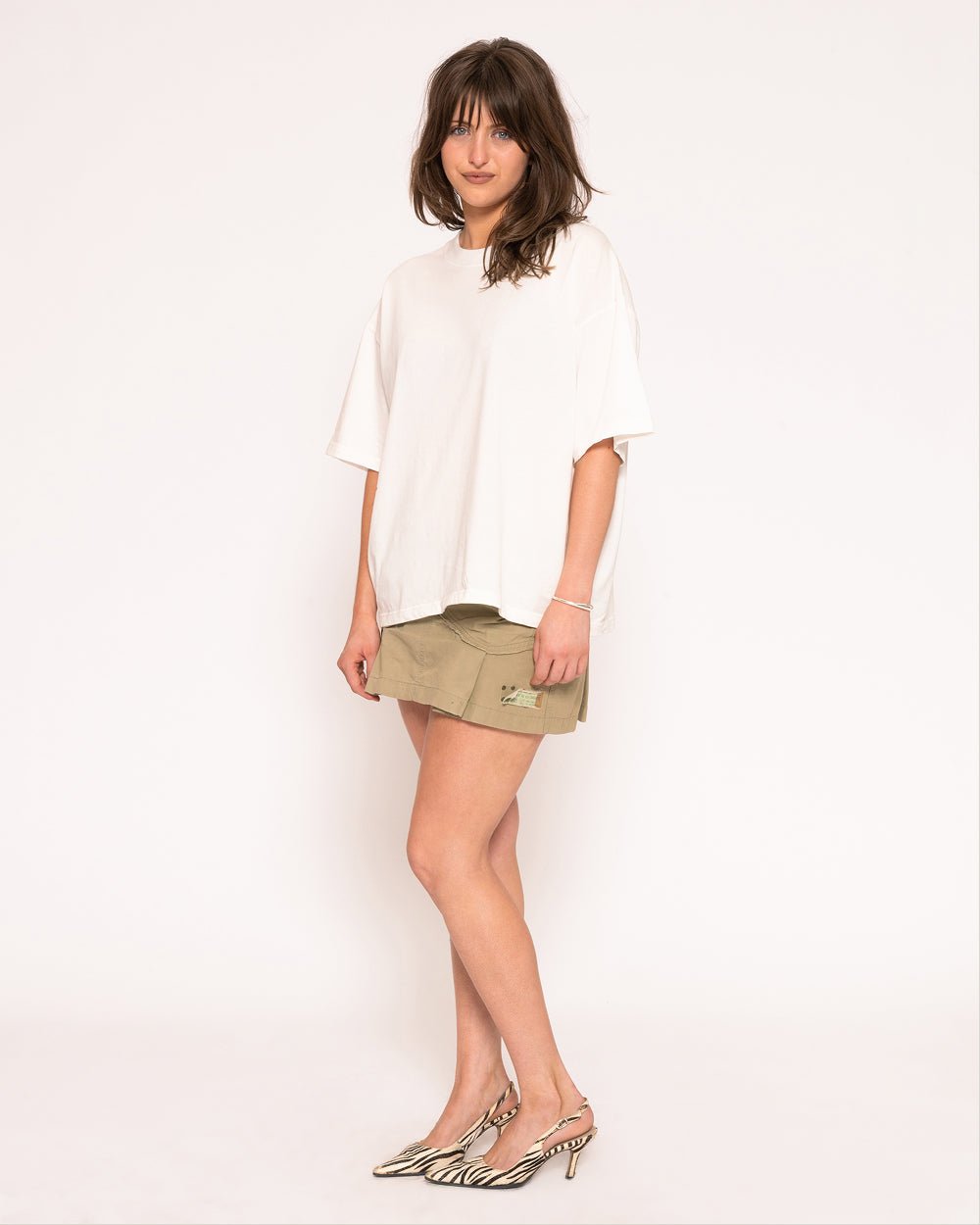 Alternative view of Boxy Tee 5-Pack: Black, Dusk, Pale Blue, White