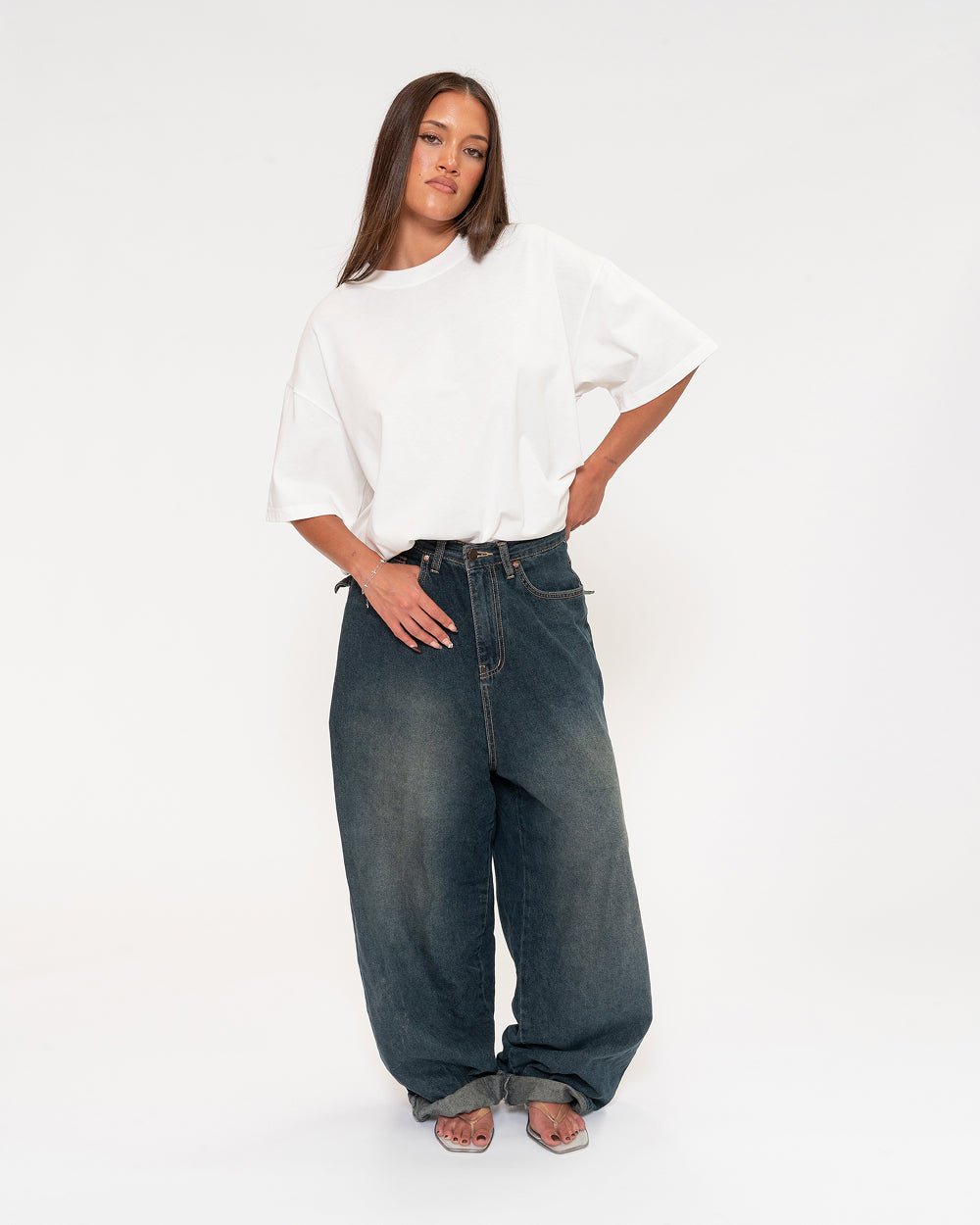 Alternative view of Boxy Tee 3-Pack: Dusk, Pistachio, White